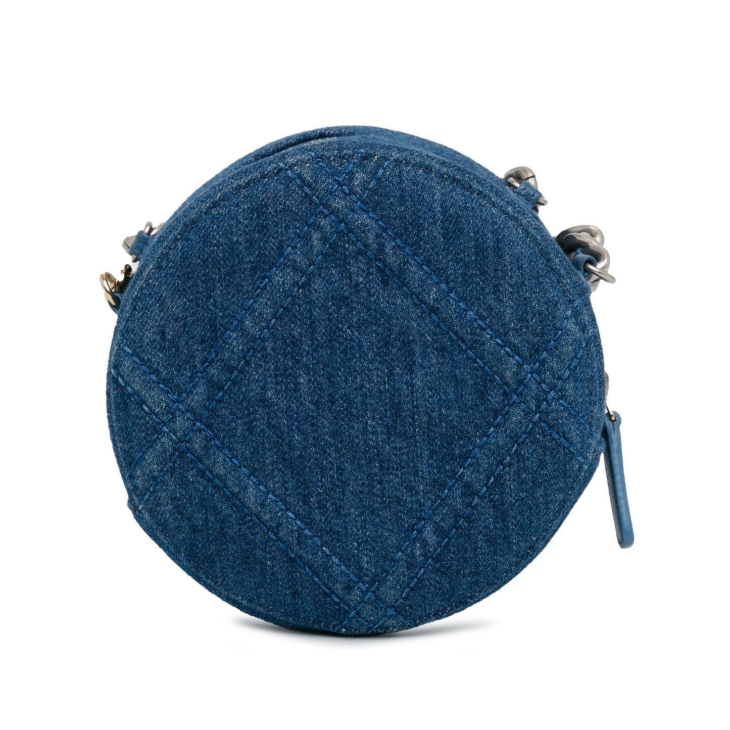 Chanel Denim 19 Round SHG-ZTvgcm Clutch Bag