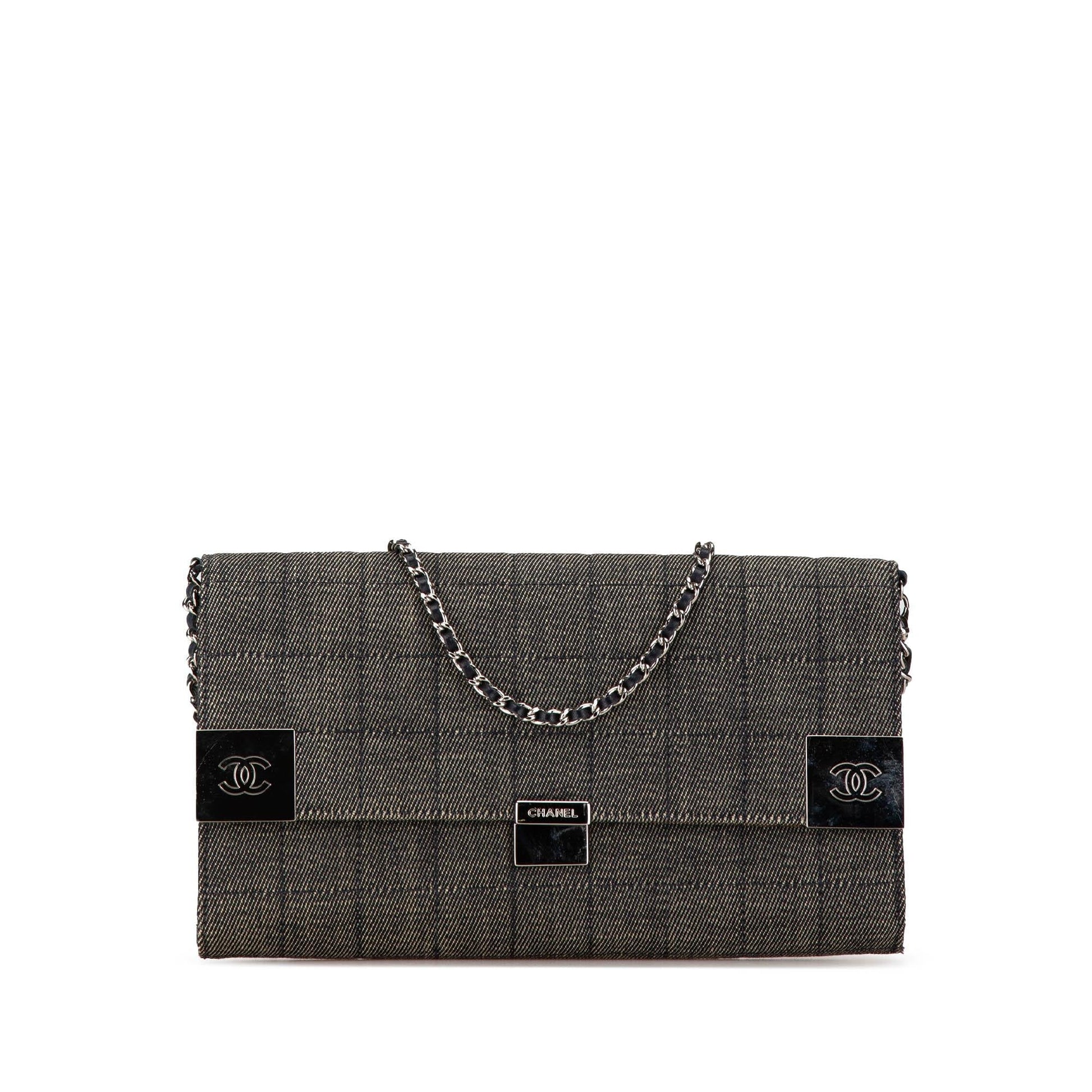 Chanel Denim Choco Bar Flap SHG-sHPMb7 Handbag