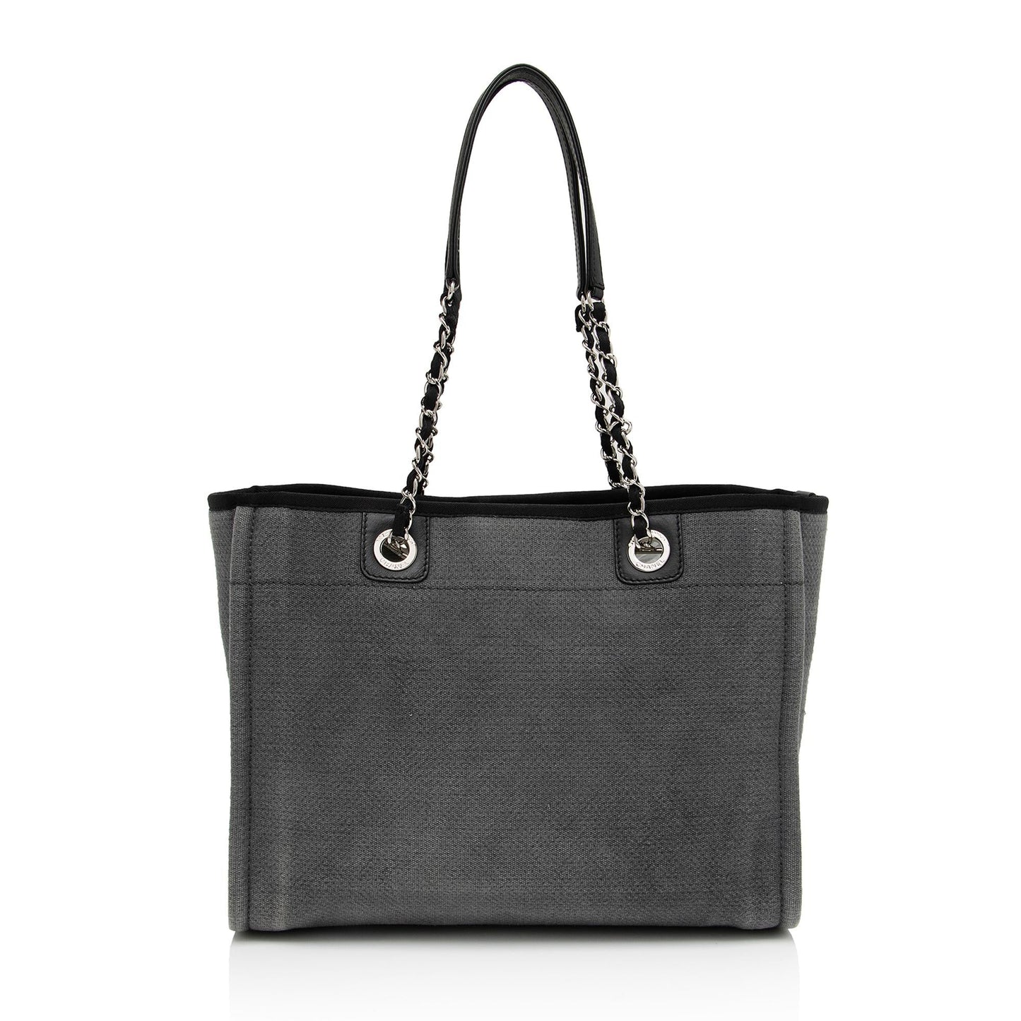 Chanel Denim Deauville SHF-9xaKQn Small Tote Bag