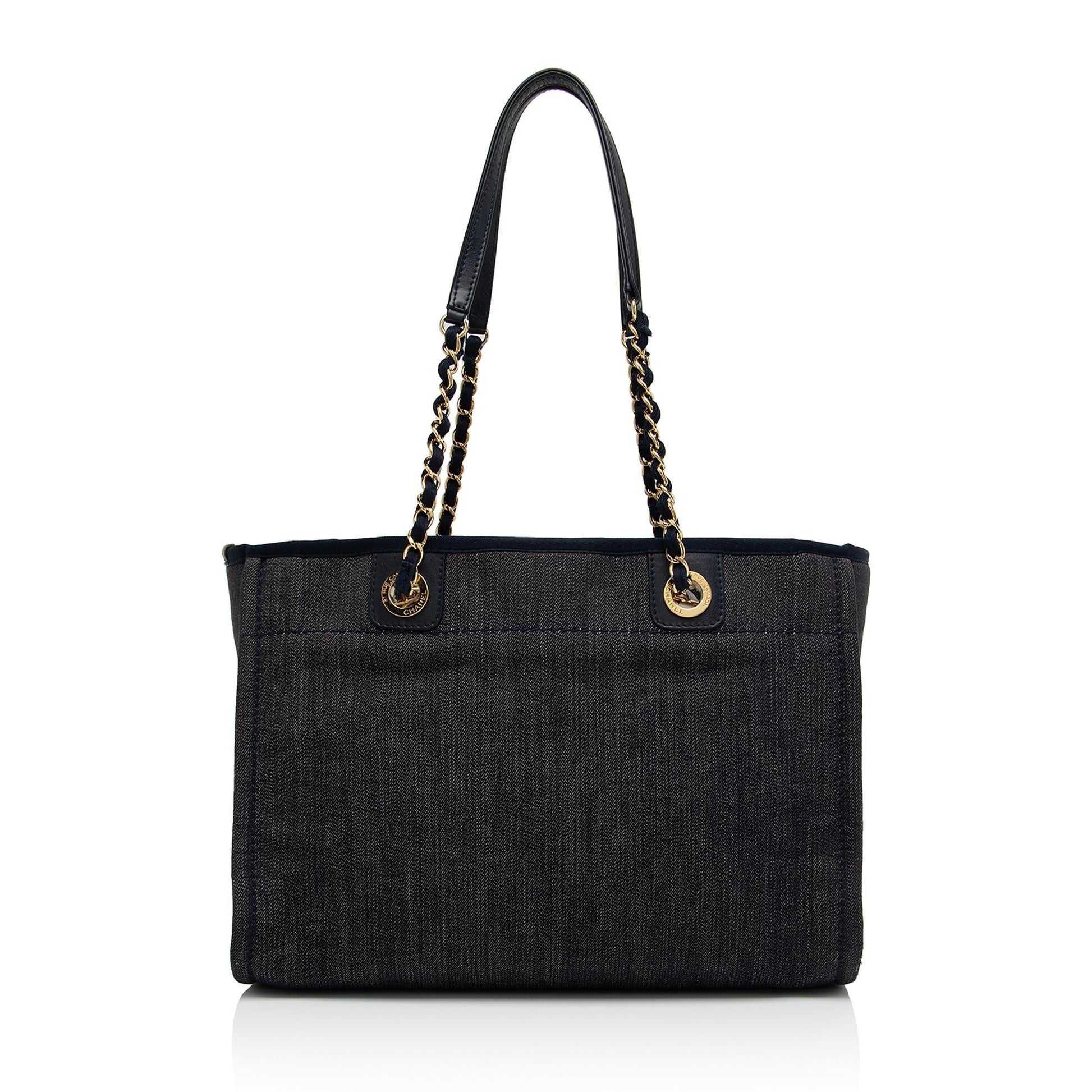 Chanel Denim Deauville SHF-UiGE7R Small Tote Bag