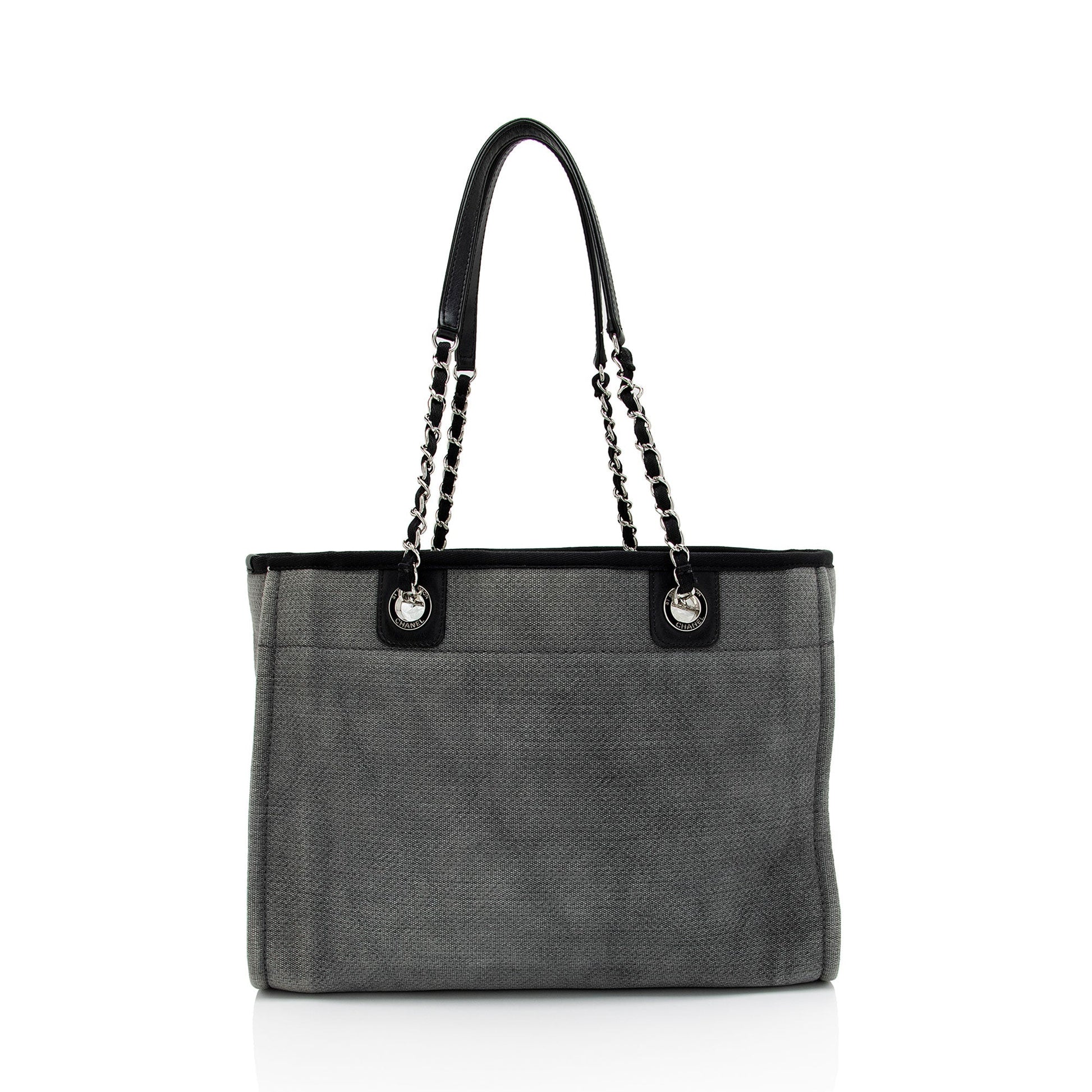 Chanel Denim Deauville Small Tote Bag