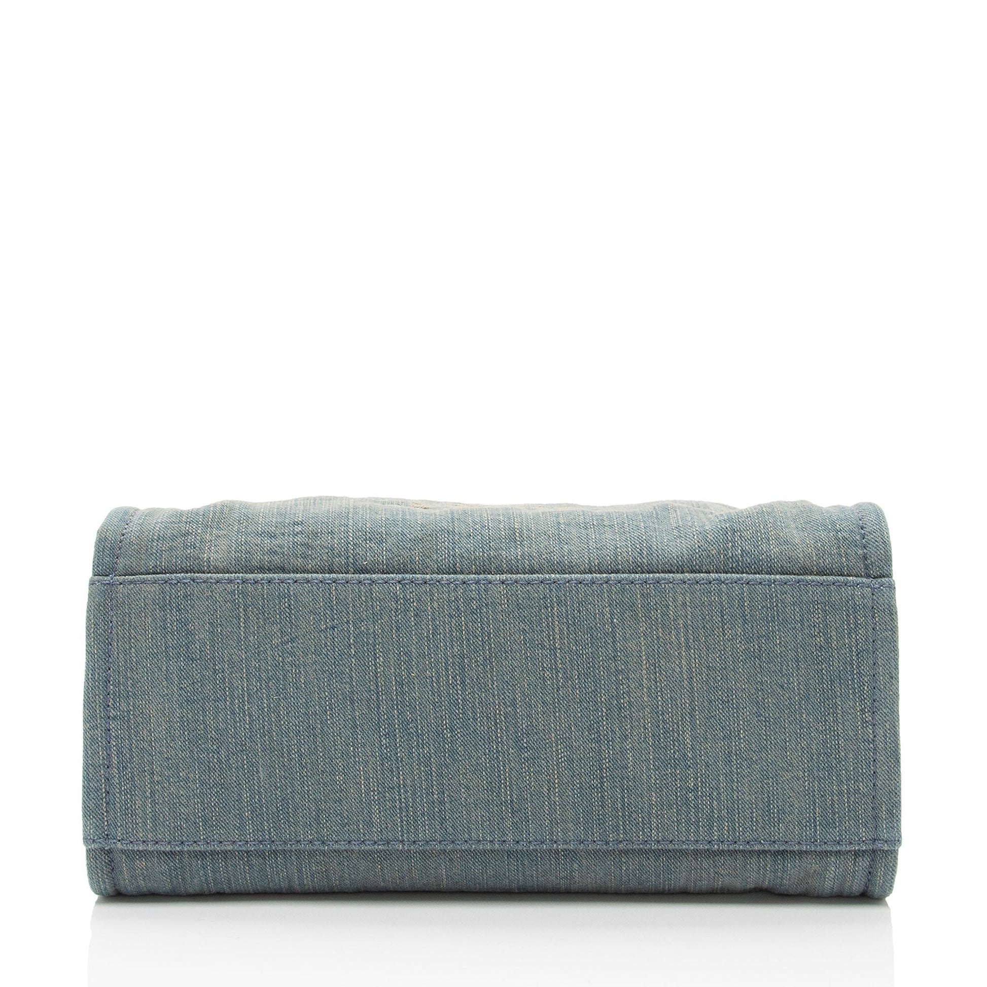 Chanel Denim Deauville Small Tote (SHF-g3tqSW)