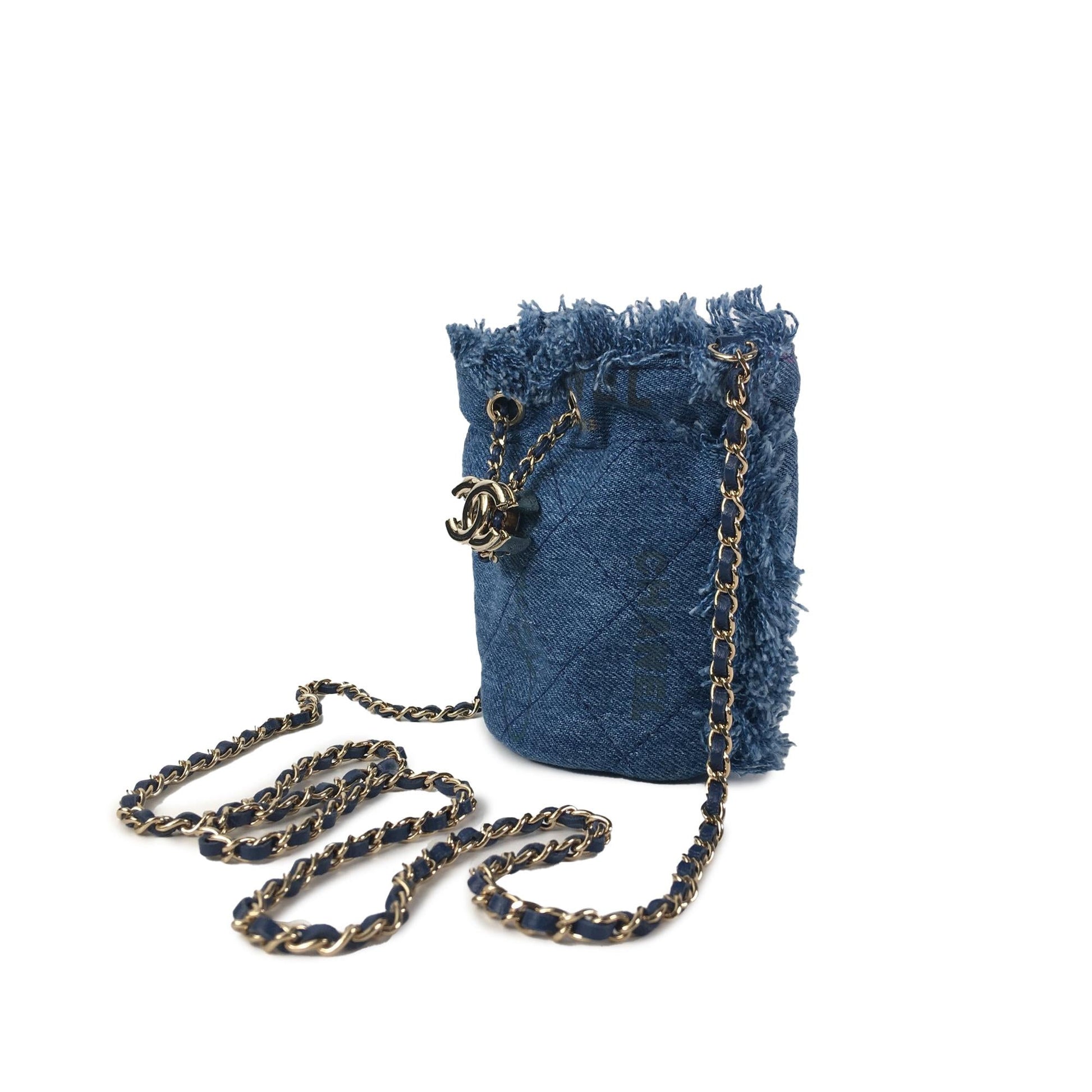 Chanel Denim Mood Bucket SHG-EPuAPf Bucket Bag