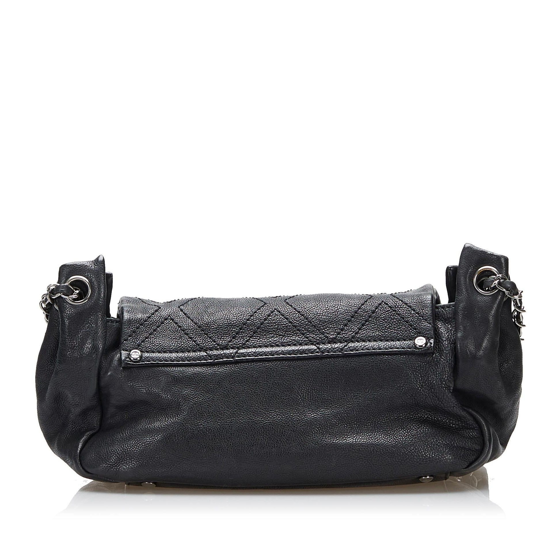 Chanel Diamond Stitch Accordion Flap SHG-B6Y3QK Handbag