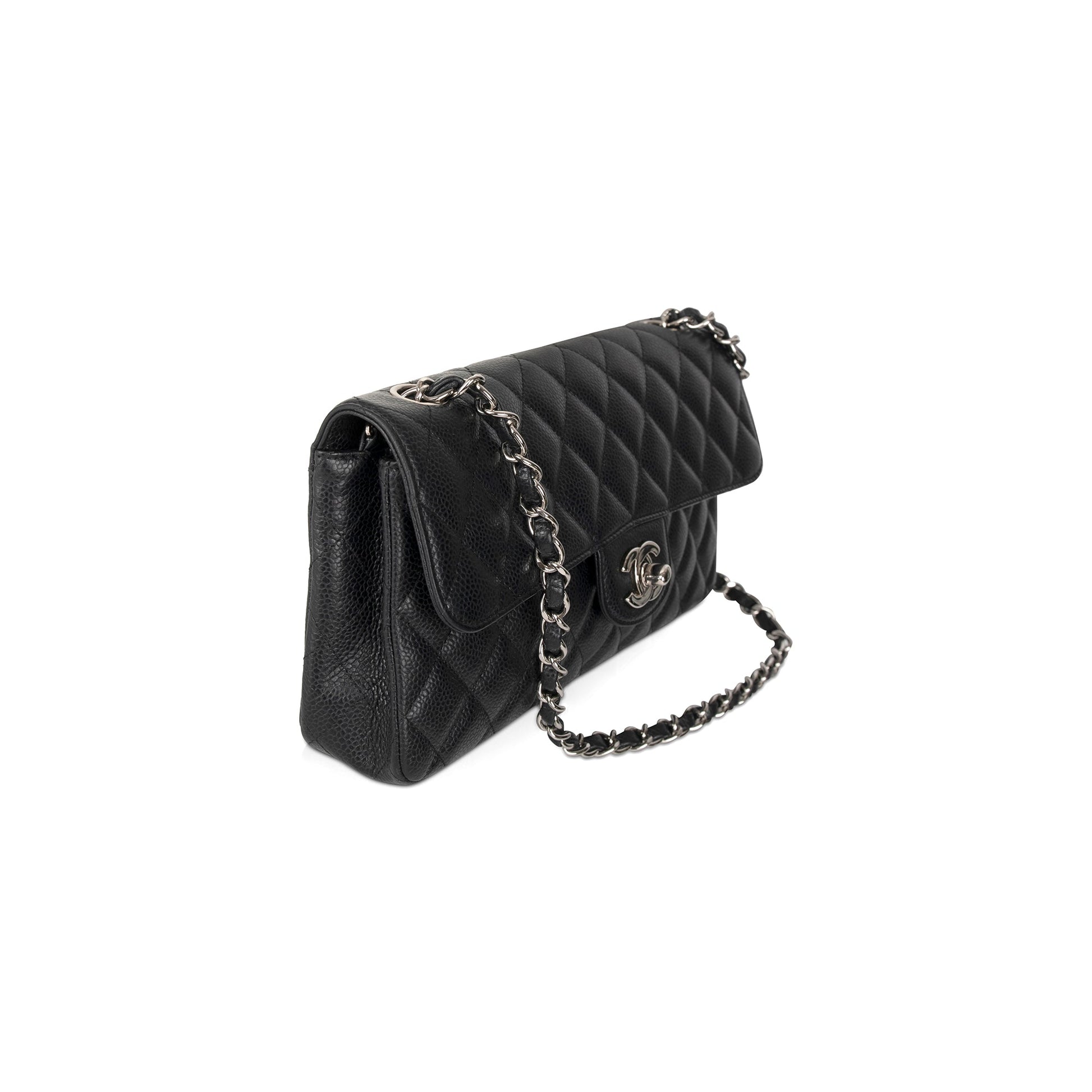 Chanel East West Classic Single Flap Travel Bag