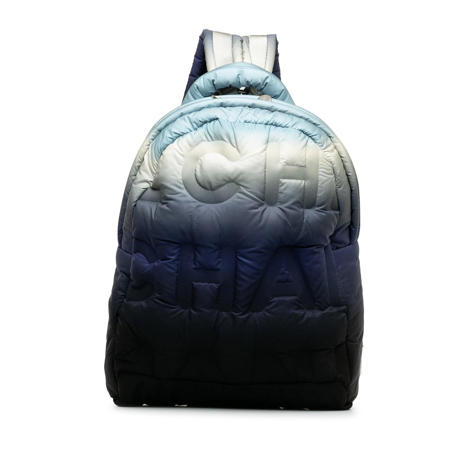 Chanel Embossed Nylon Doudoune Backpack SHG-uuLrok