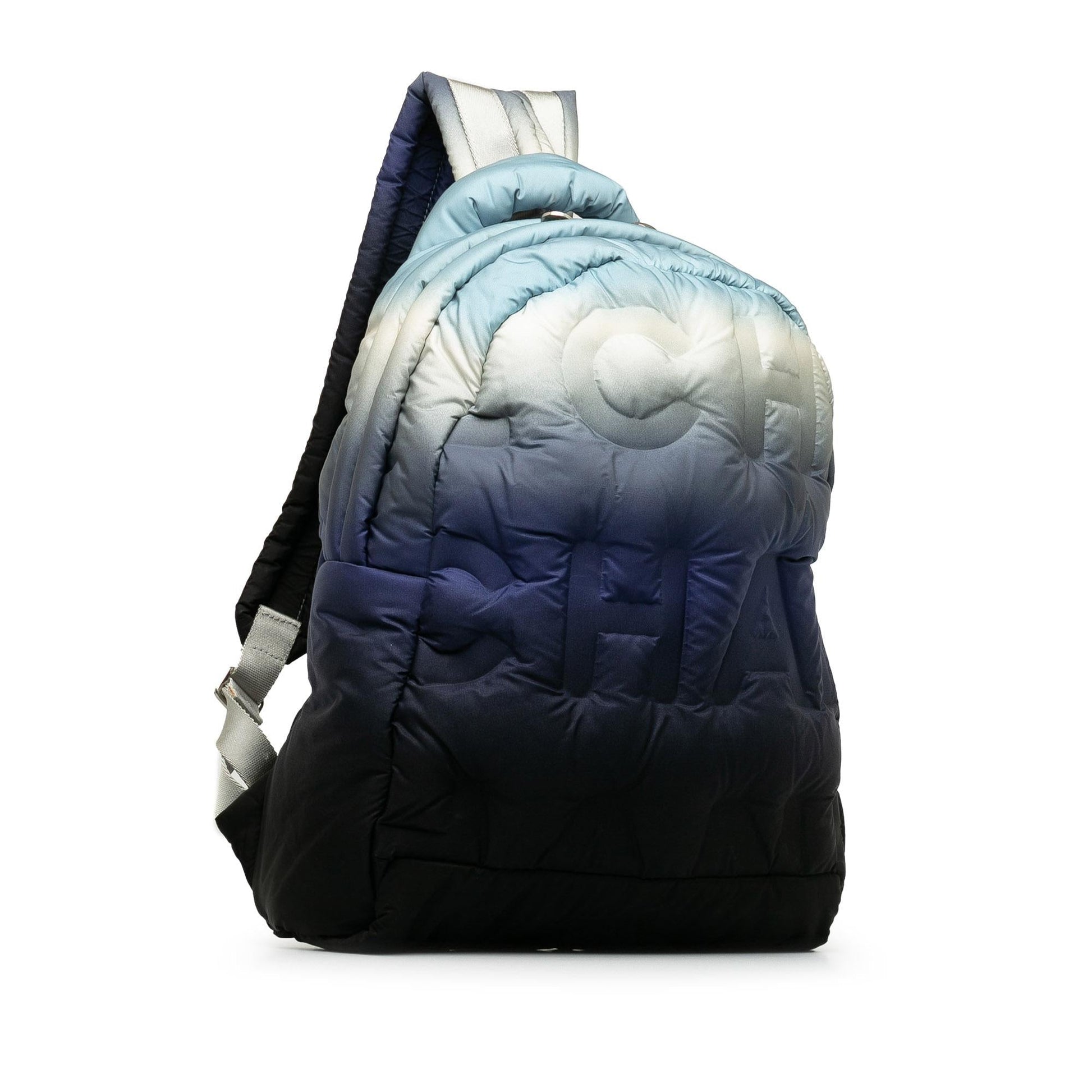 Chanel Embossed Nylon Doudoune Backpack SHG-uuLrok