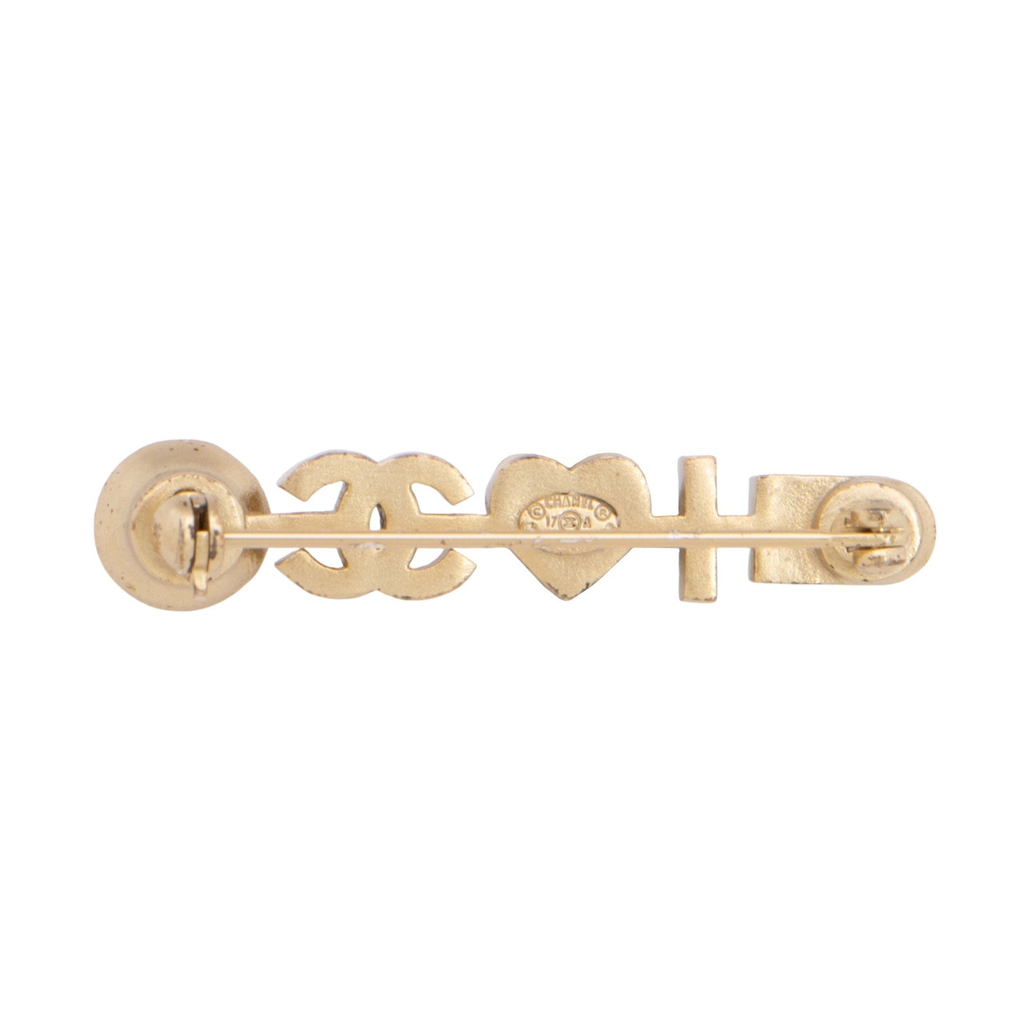 Chanel Enamel Pearl CC Brooch SHF-JrKkba Handbag
