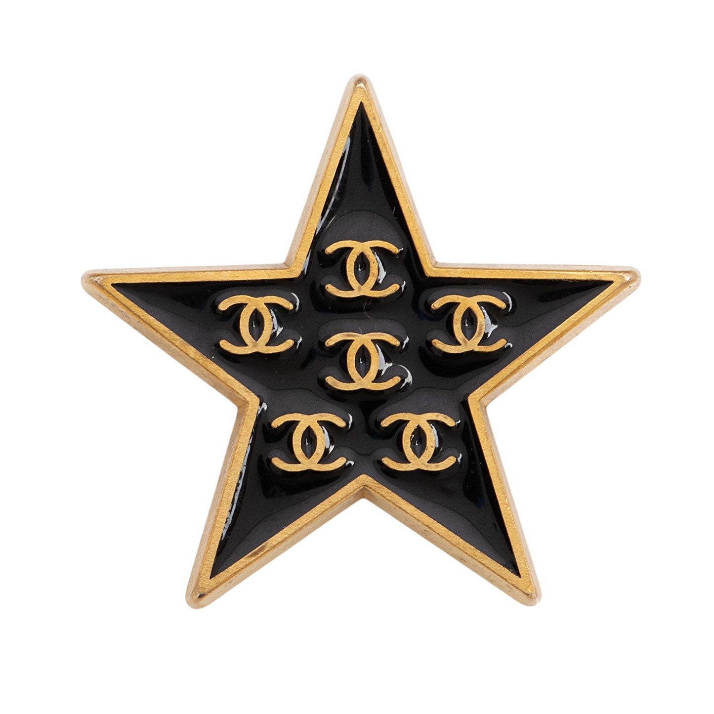 Chanel Enamel Star Brooch Handbag