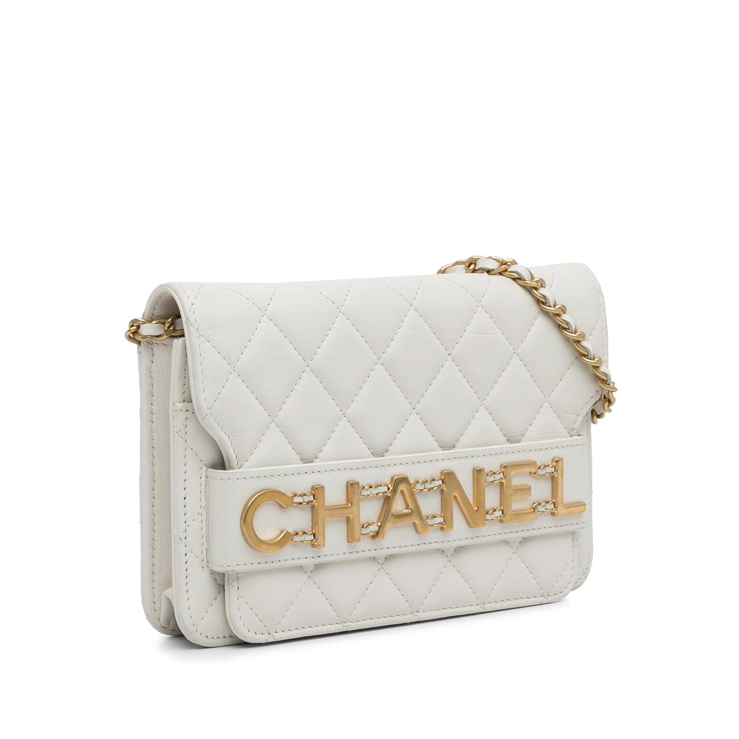 Chanel Enchained Flap on Wallet Case