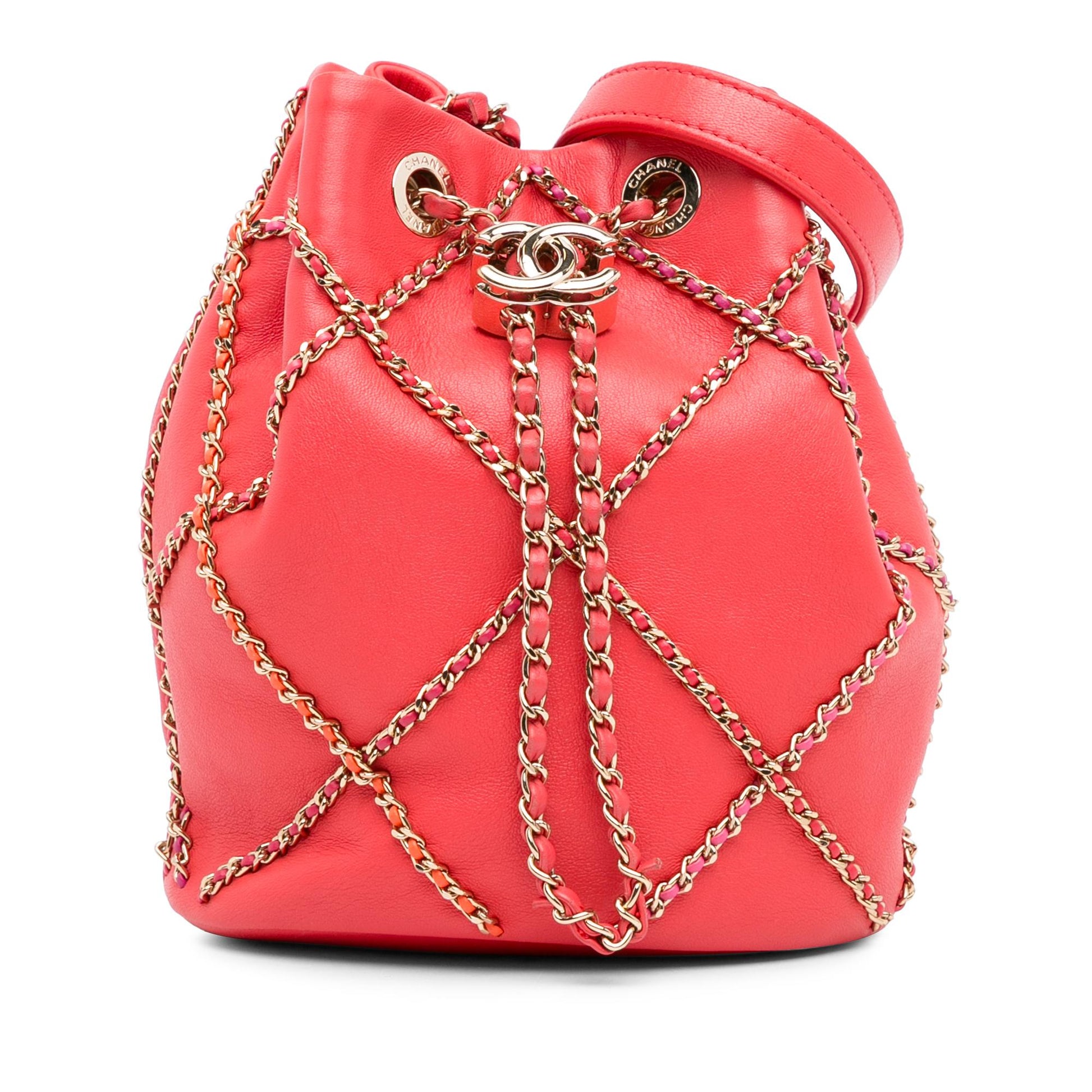 Chanel Entwined Drawstring Bucket SHG-j3tiCD Jewelry