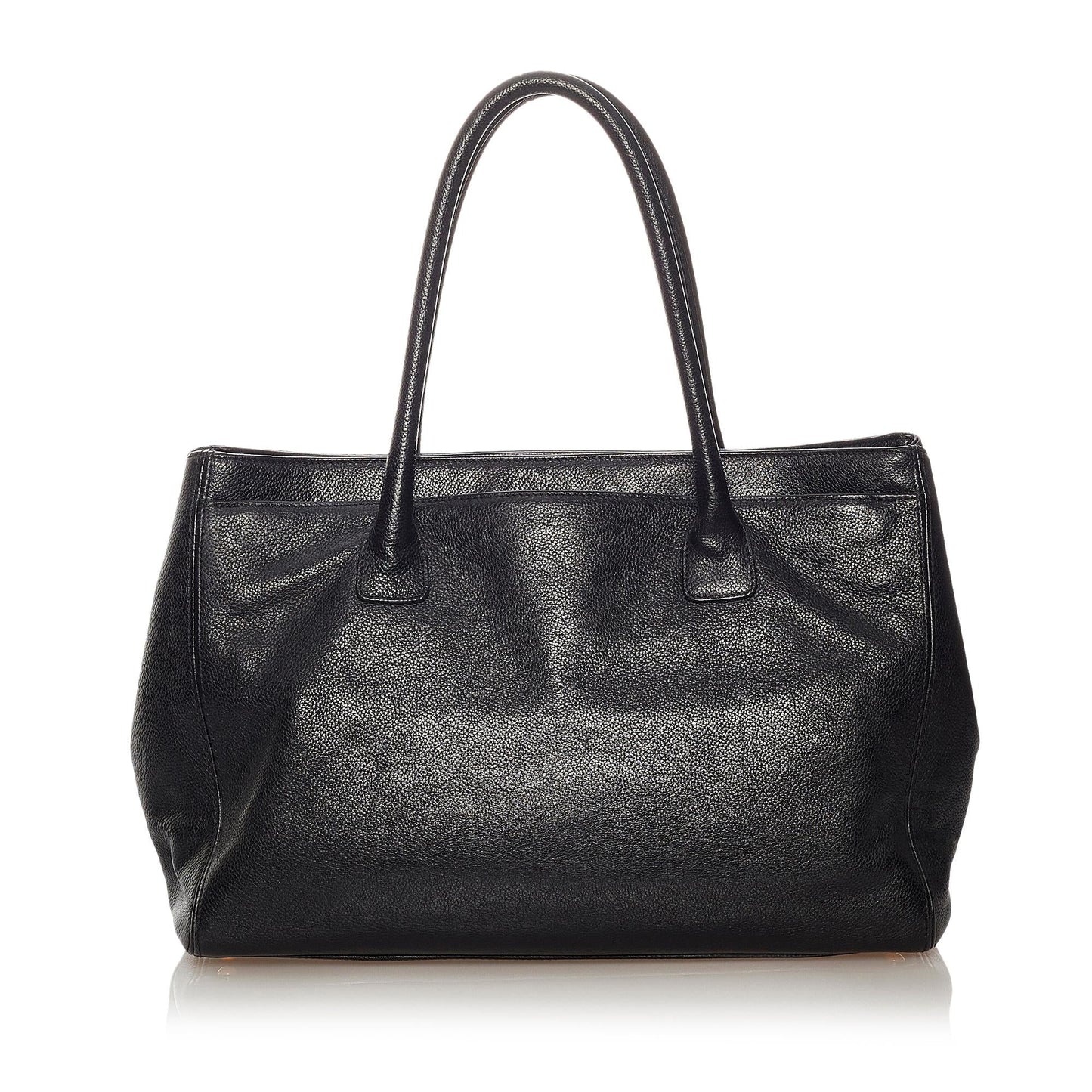 Chanel Executive Cerf Satchel SHG Leather Satchel Bag