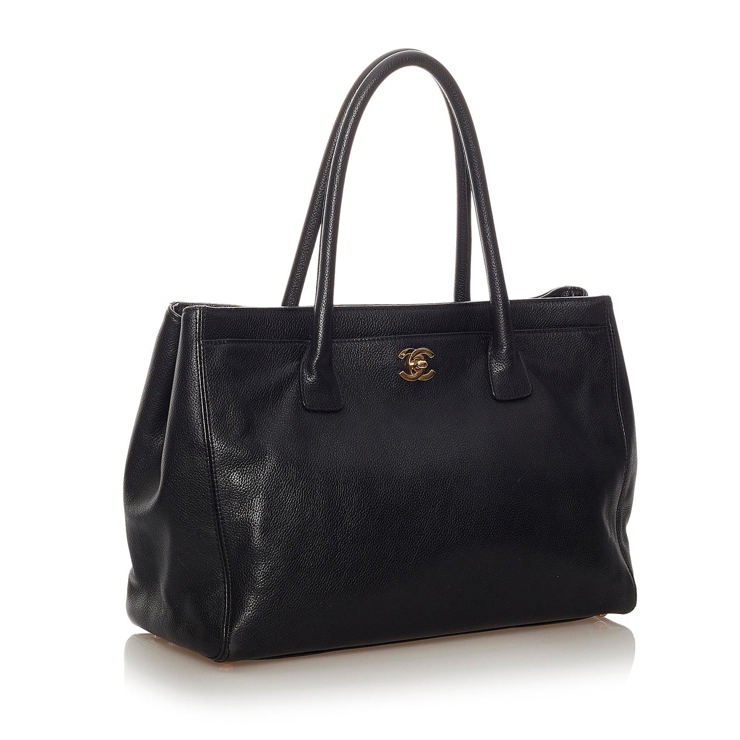 Chanel Executive Cerf Satchel SHG Leather Satchel Bag