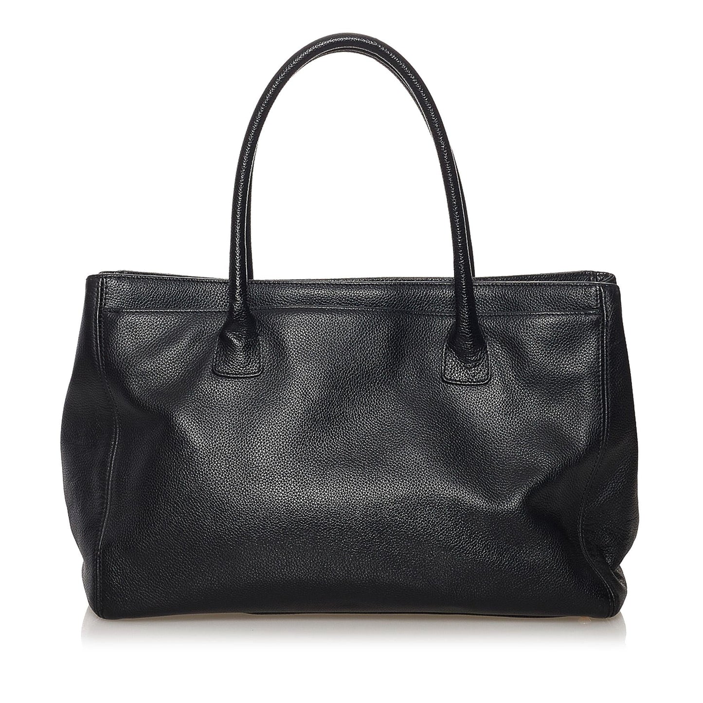 Chanel Executive Cerf Leather Tote Bag (shg )