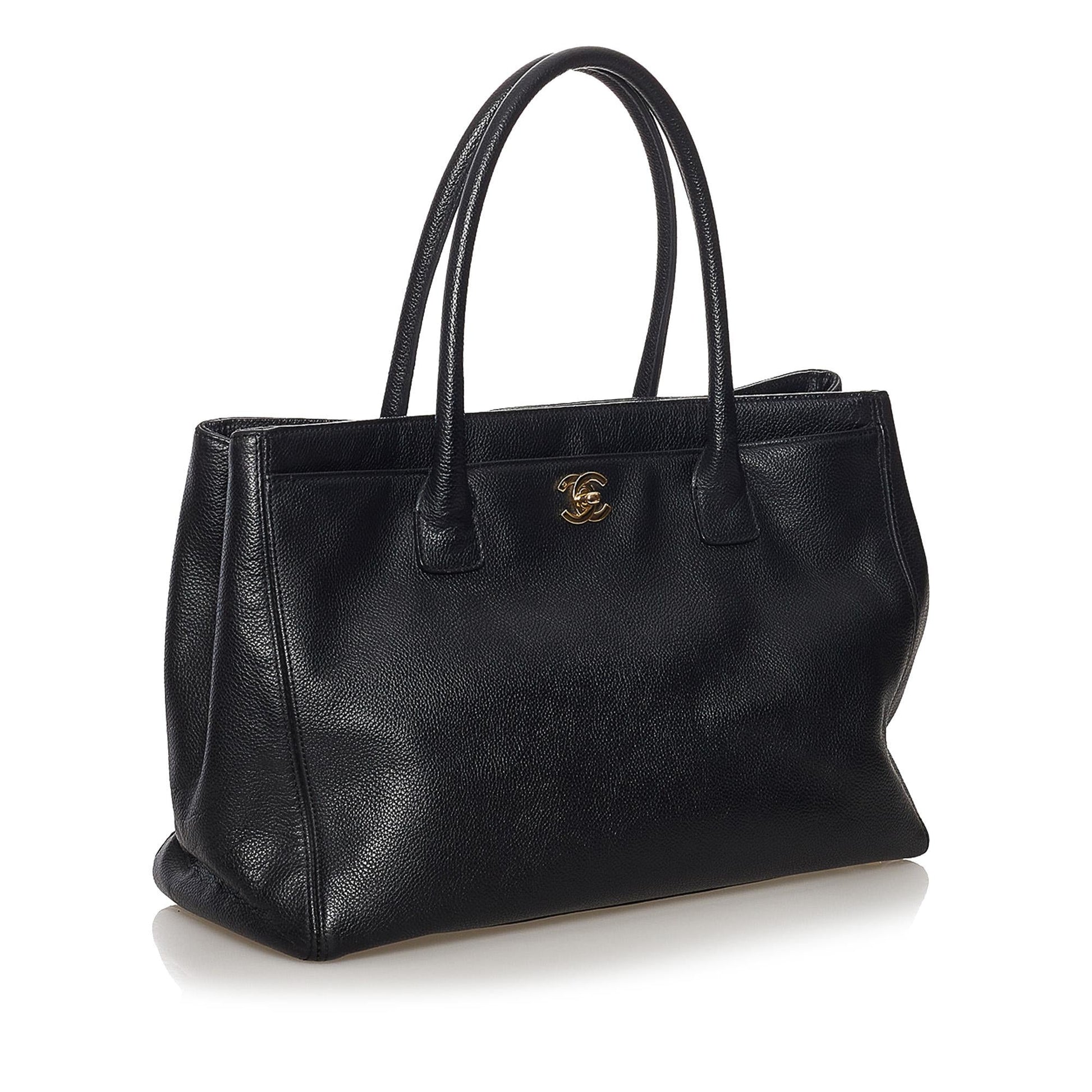 Chanel Executive Cerf Leather Tote Bag ( )