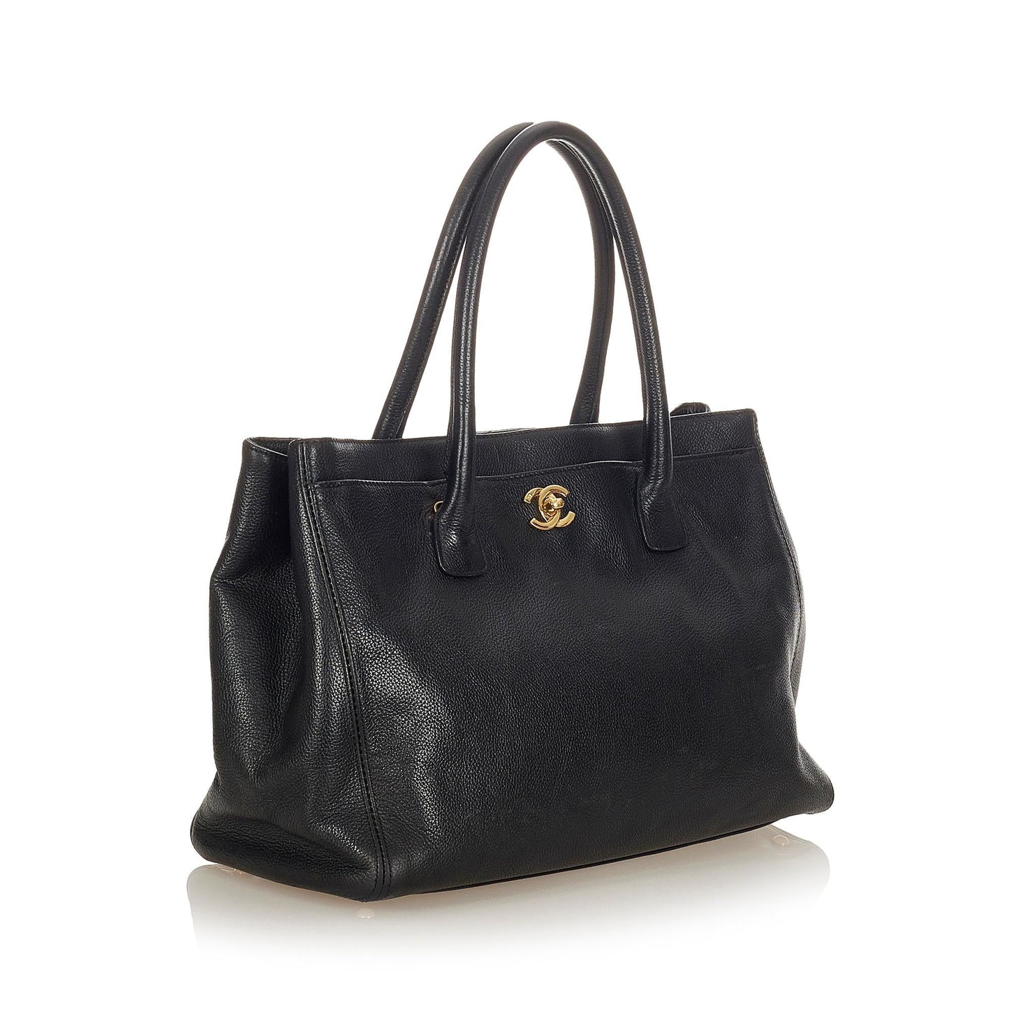 Chanel Executive Cerf Satchel SHG Speedy Satchel Bag