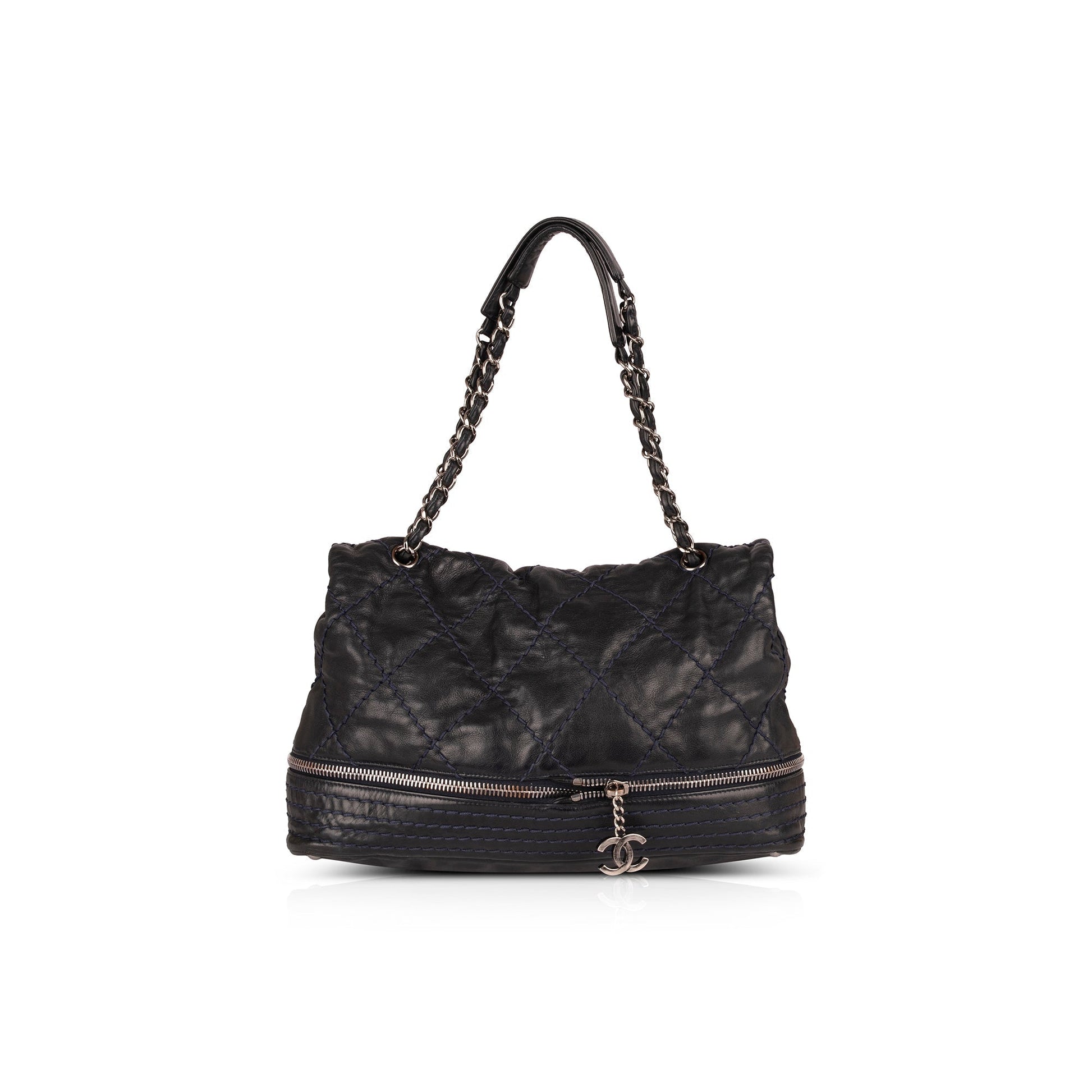 Chanel Expandable Ligne Flap Travel Bag