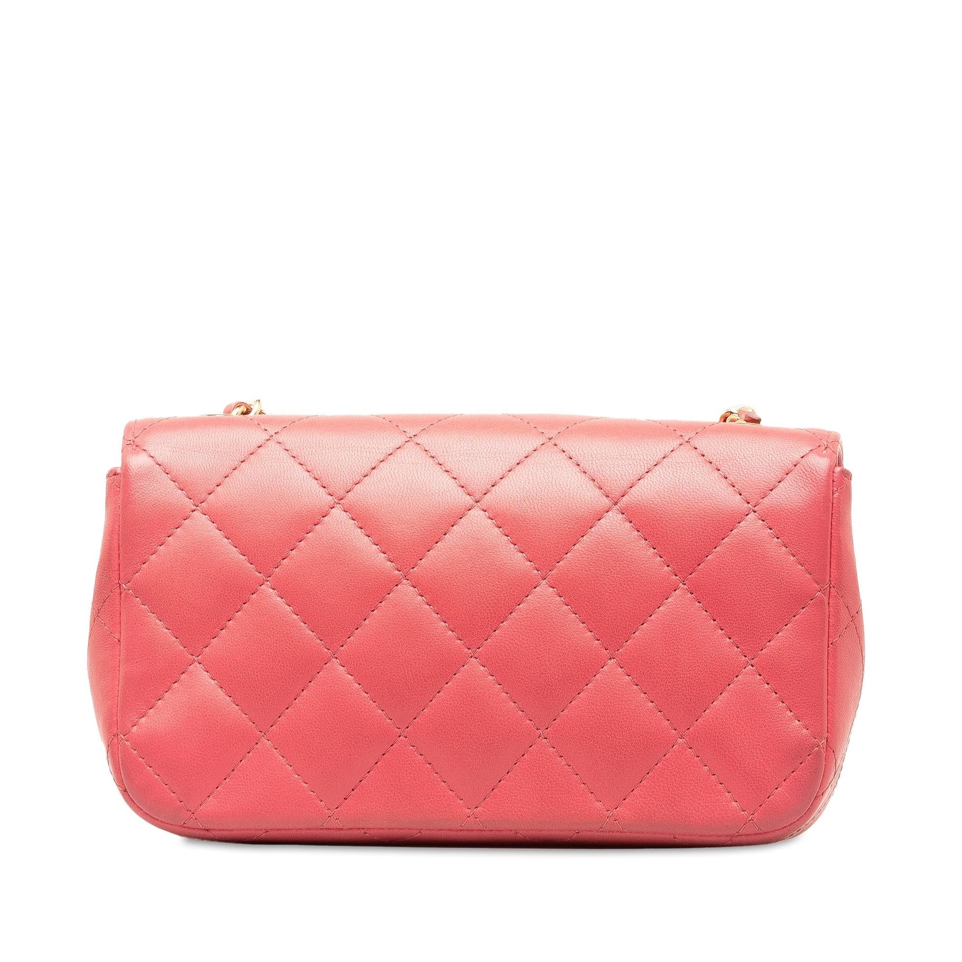 Chanel Extra Lambskin V Victory Flap SHG-la8uiD Mini Bag