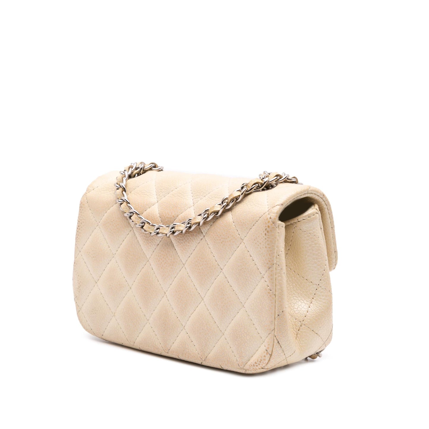 Chanel Extra Rectangular Classic Caviar Single Flap Mini Bag