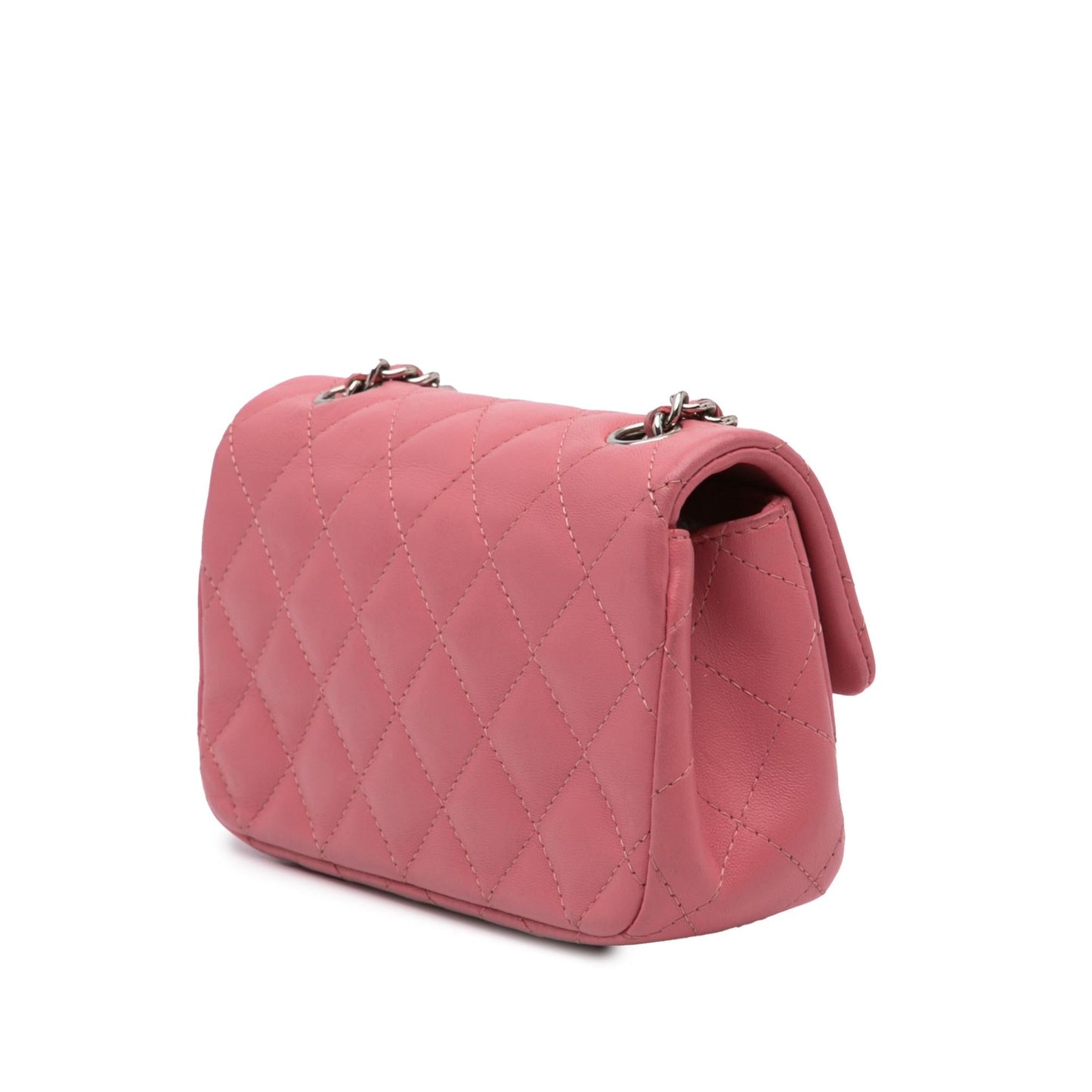 Chanel Extra Rectangular Classic Lambskin Single Flap Mini Bag