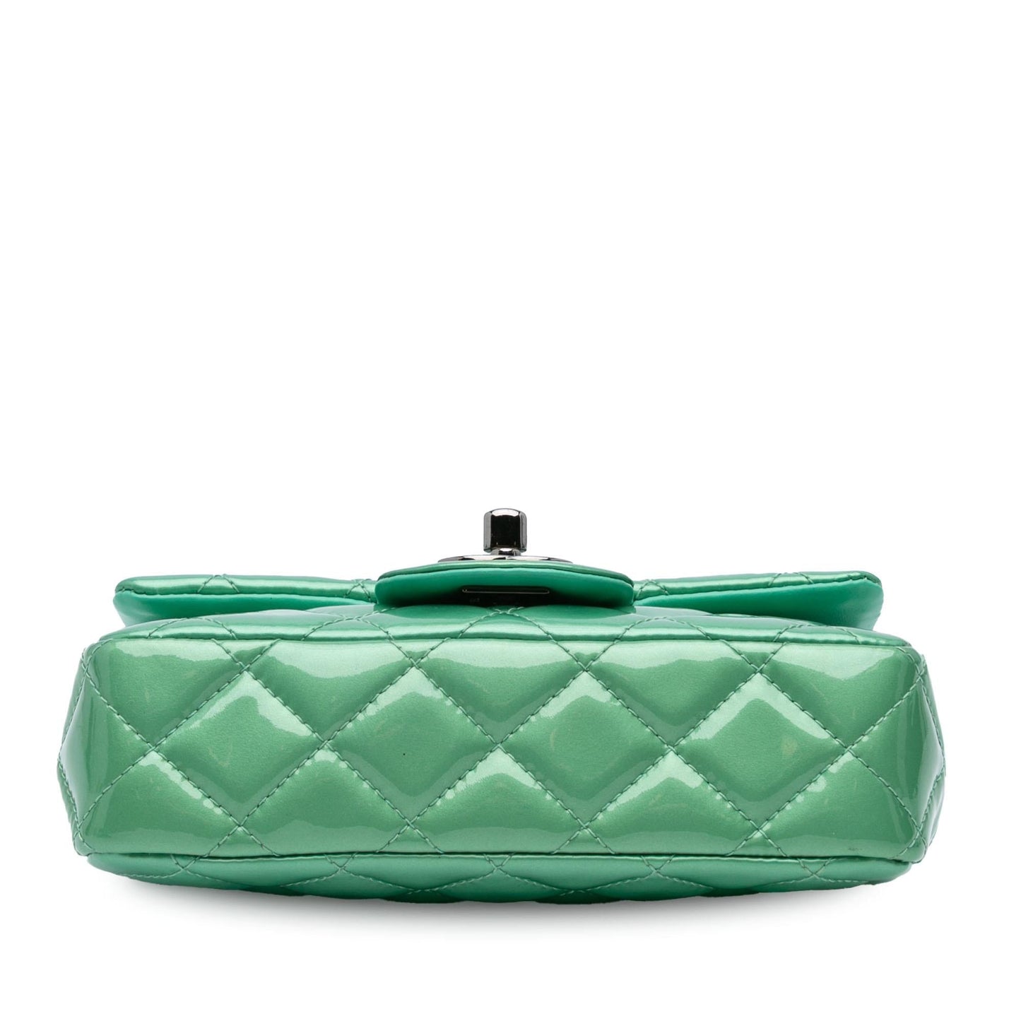 Chanel Extra Rectangular Classic Patent Single Flap Mini Bag