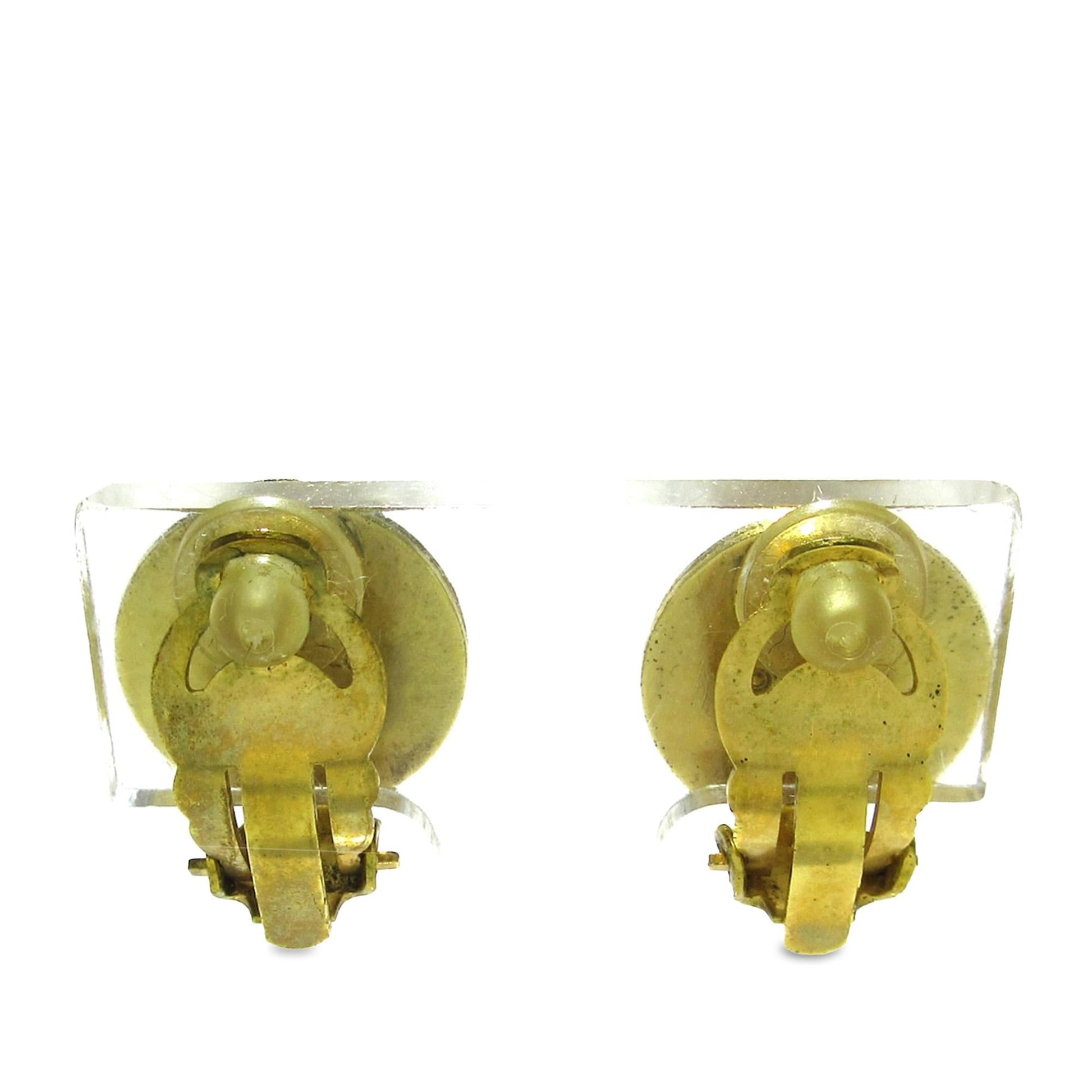 Chanel Faux Pearl Clip On Earrings (Shg-Ugoorm)