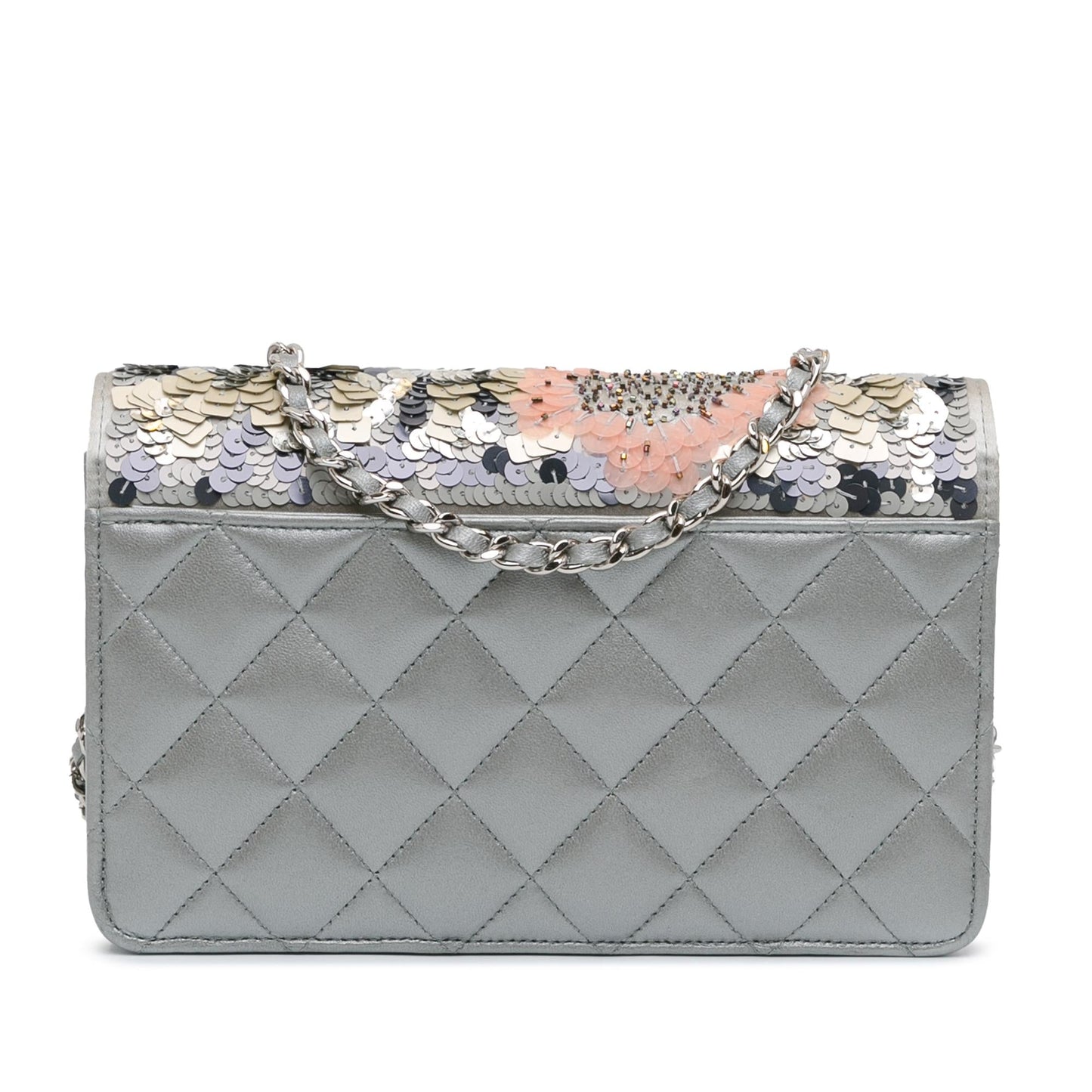 Chanel Flower Sequins On SHG-u3QW2r Wallet Case