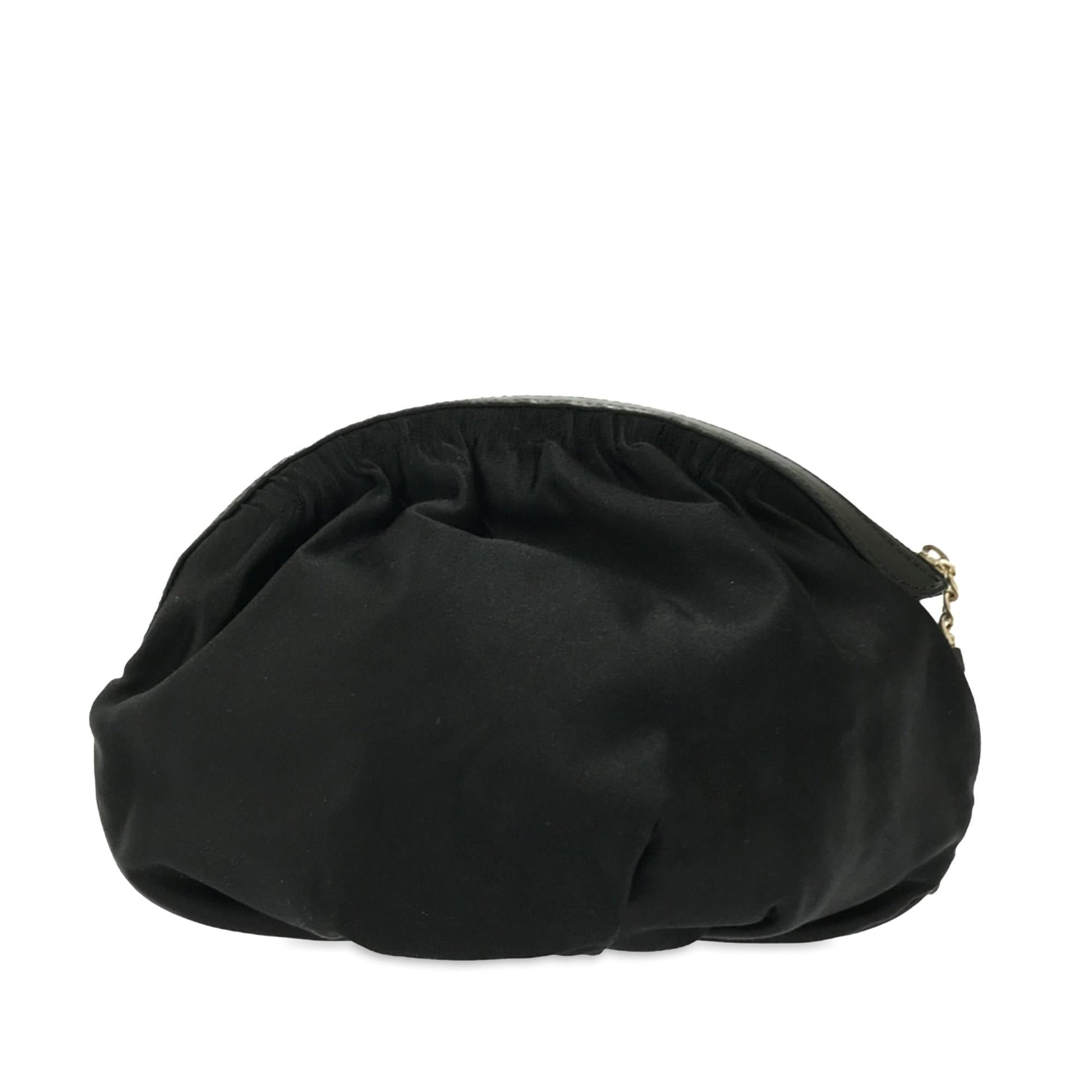 Chanel Four Leaf Clover Satin SHG-3eDRCJ Clutch Bag
