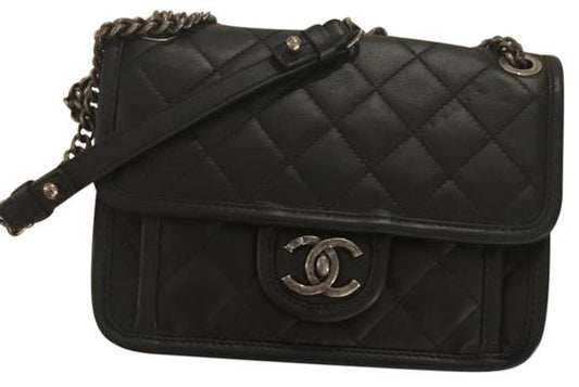 Chanel Quilted French Riviera Flap Shoulder Bag