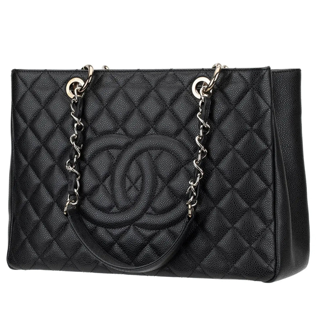 Chanel CAVIAR QUILTED GST Leather Tote Bag Bag 1
