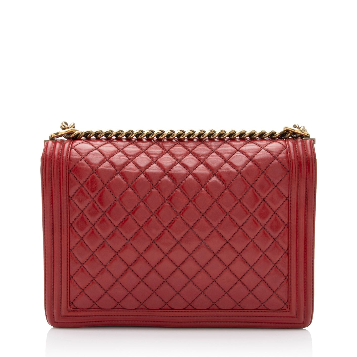 Chanel Glazed Calfskin Boy SHF-mCspEX Handbag