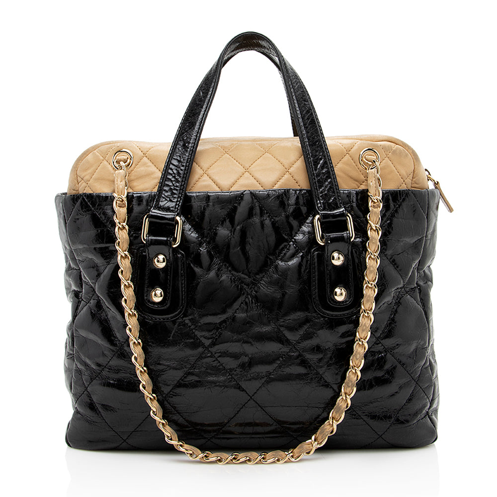 Chanel Glazed Calfskin Portobello - FINAL SHF Tote Bag