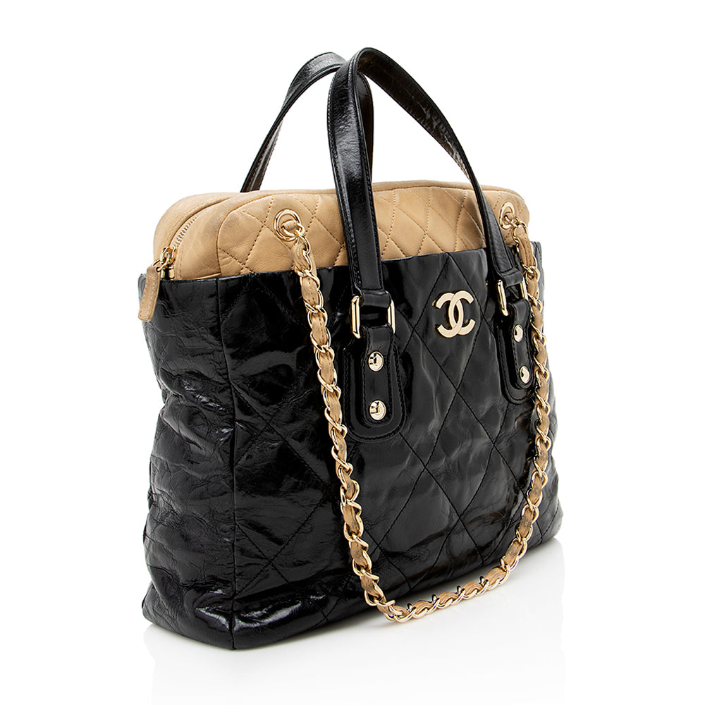 Chanel Glazed Calfskin Portobello - FINAL SHF Tote Bag