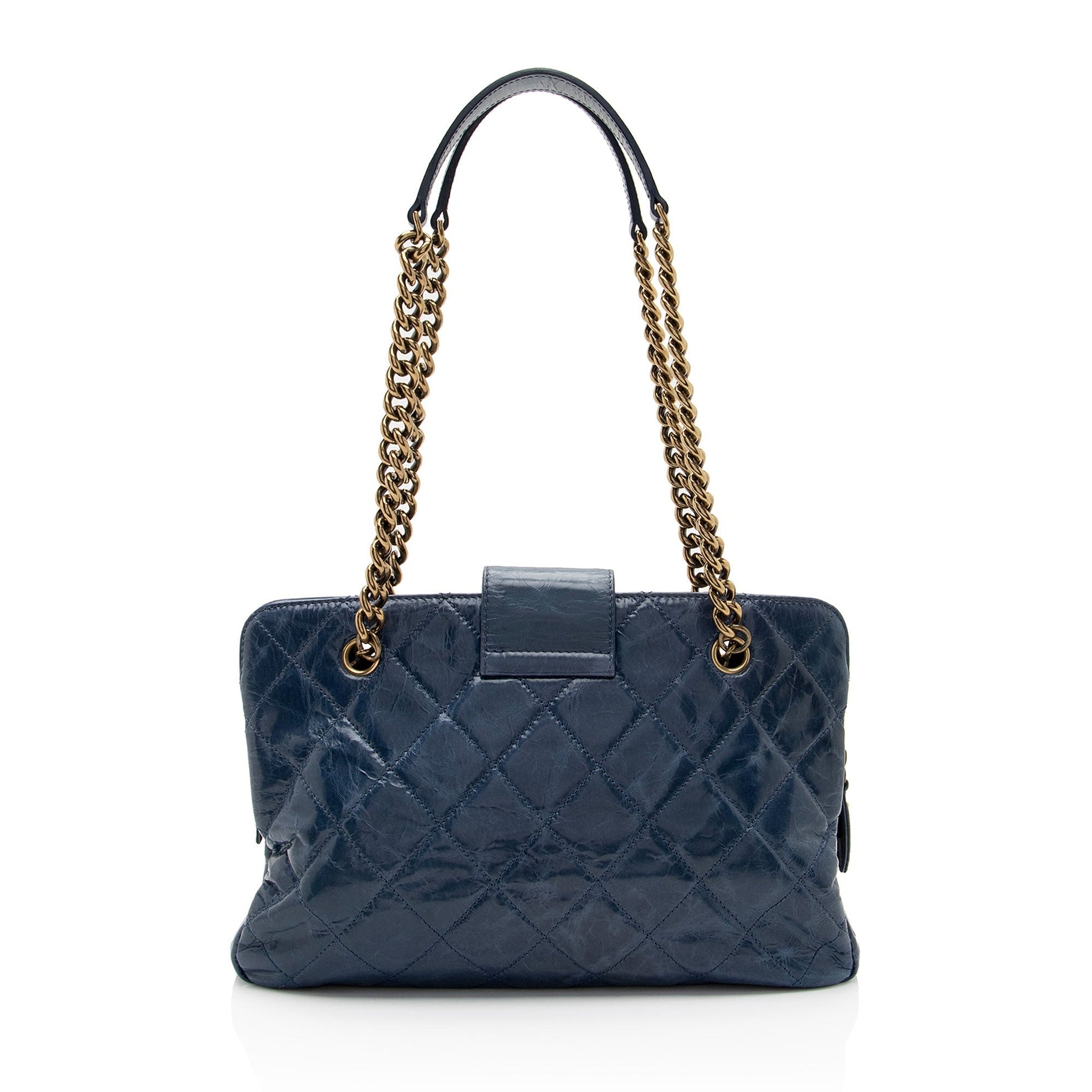Chanel Glazed Calfskin Reissue SHF-NdQ2KU Small Tote Bag