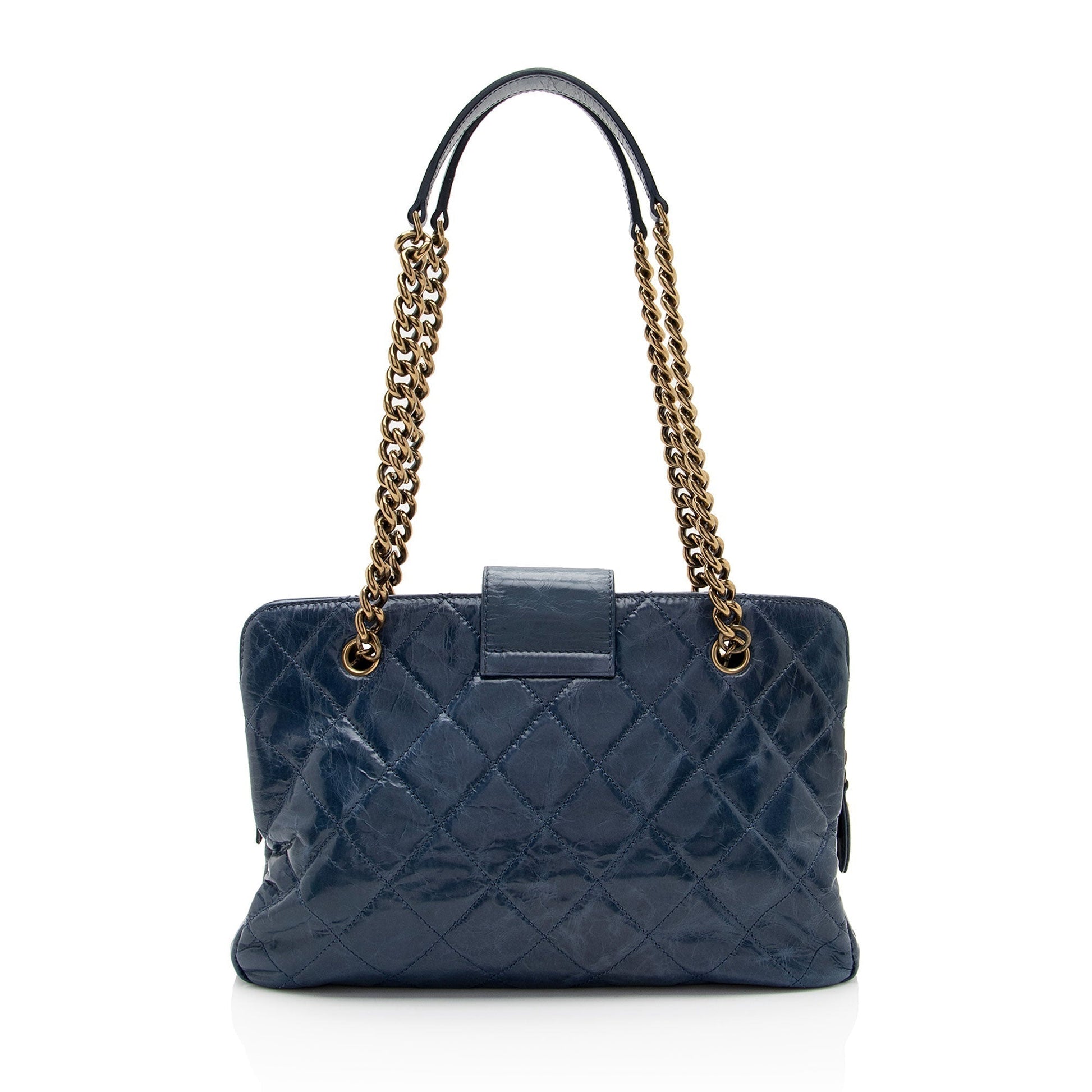 Chanel Glazed Calfskin Reissue Small Tote (SHF-NdQ2KU)