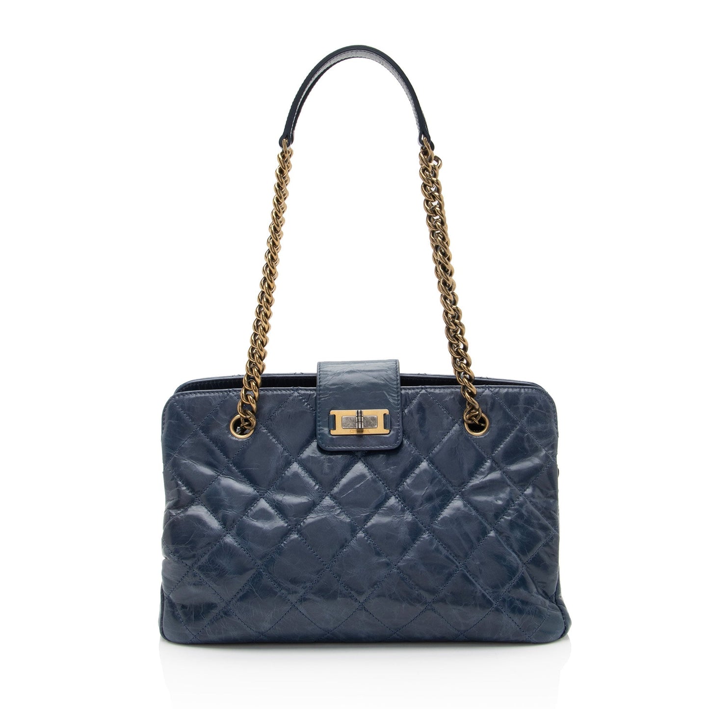 Chanel Glazed Calfskin Reissue SHF-NdQ2KU Small Tote Bag