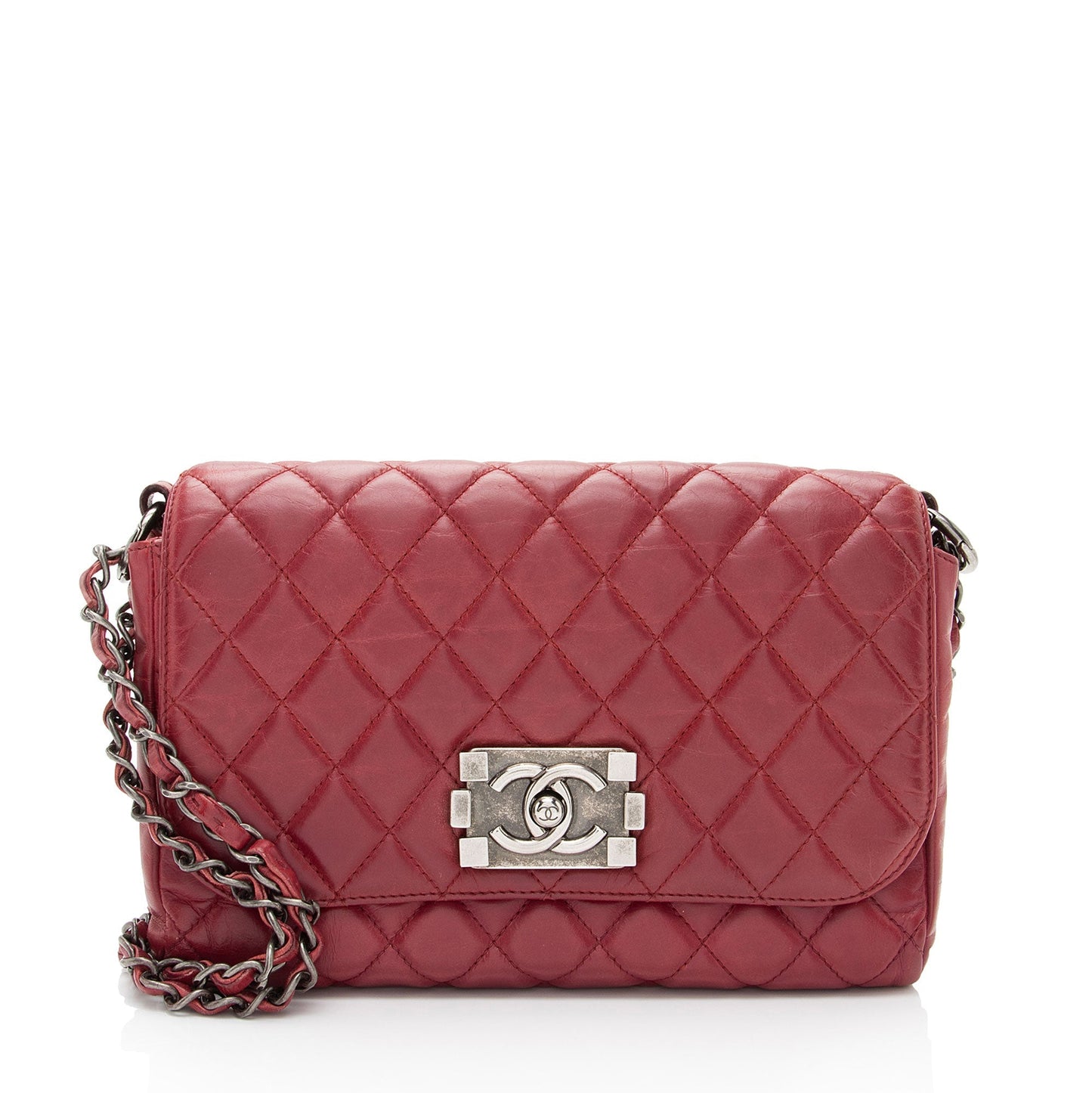 Chanel Glazed Calfskin Soft Boy SHF-2sRZT7 Small Handbag