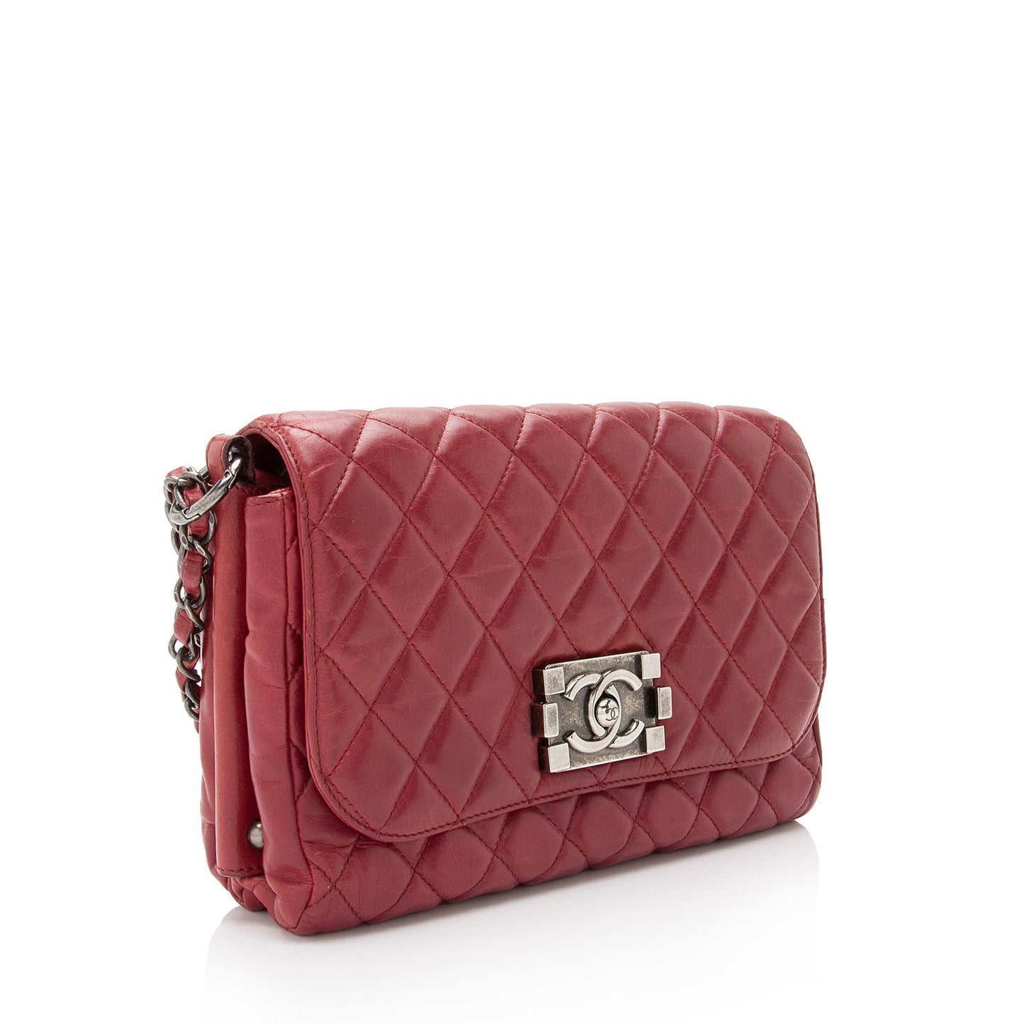 Chanel Glazed Calfskin Soft Boy SHF-2sRZT7 Small Handbag