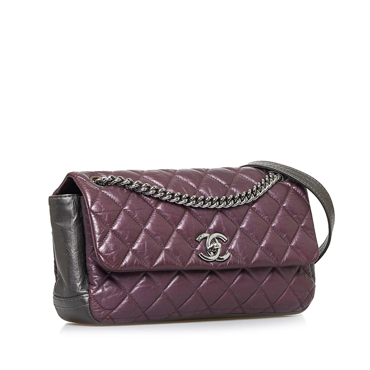 Chanel Glazed Matelasse Portobello Flap SHG-ijJwl5 Shoulder Bag
