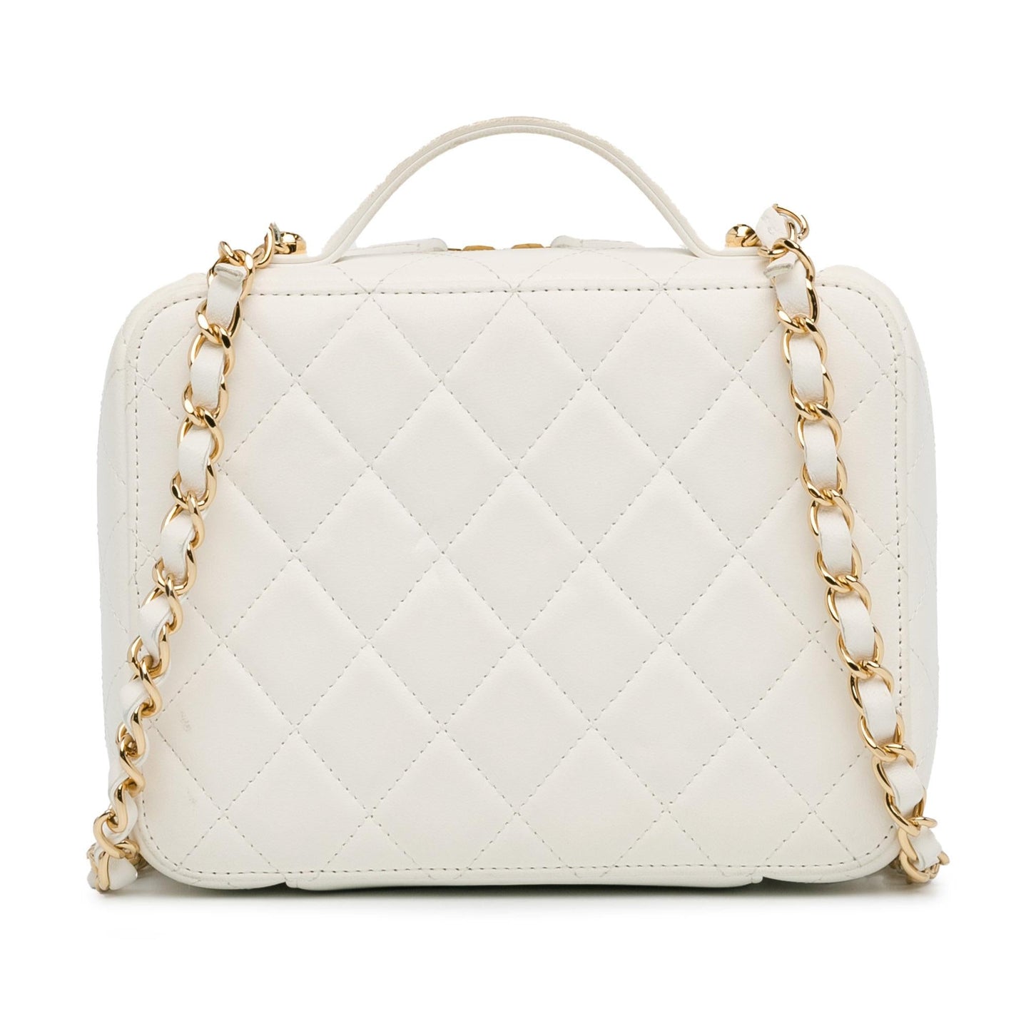 Chanel Golden Plate Vanity Case (Shg-B4Ixoj) Bag