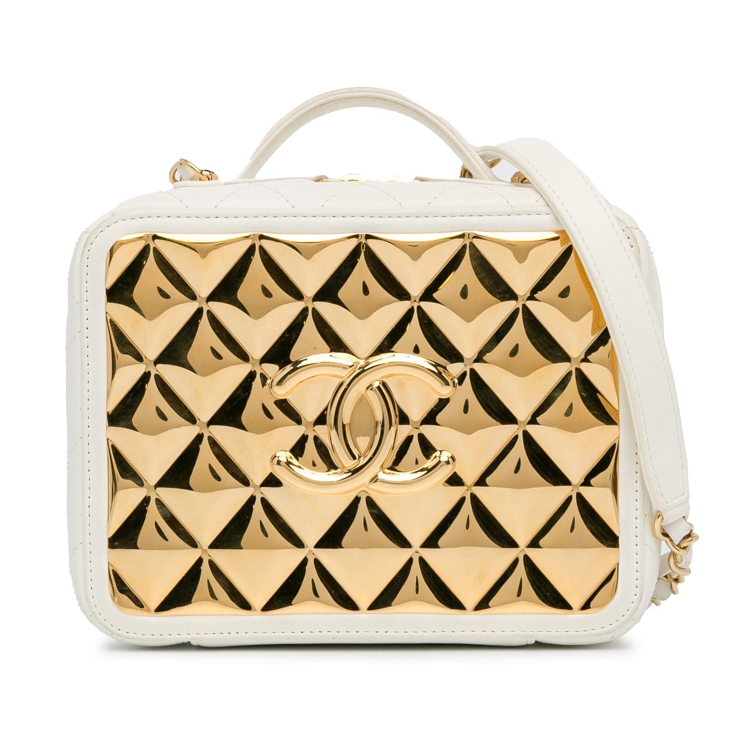 Chanel Golden Plate Vanity SHG-B4IXoj Handbag