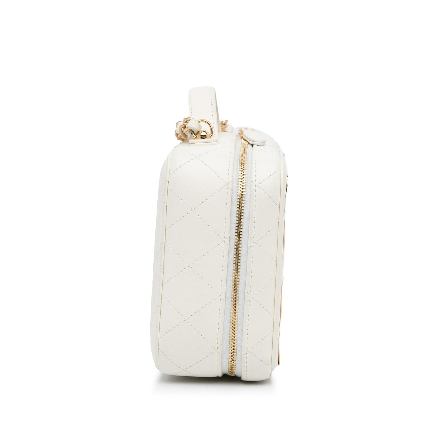 Chanel Golden Plate Vanity Handbag