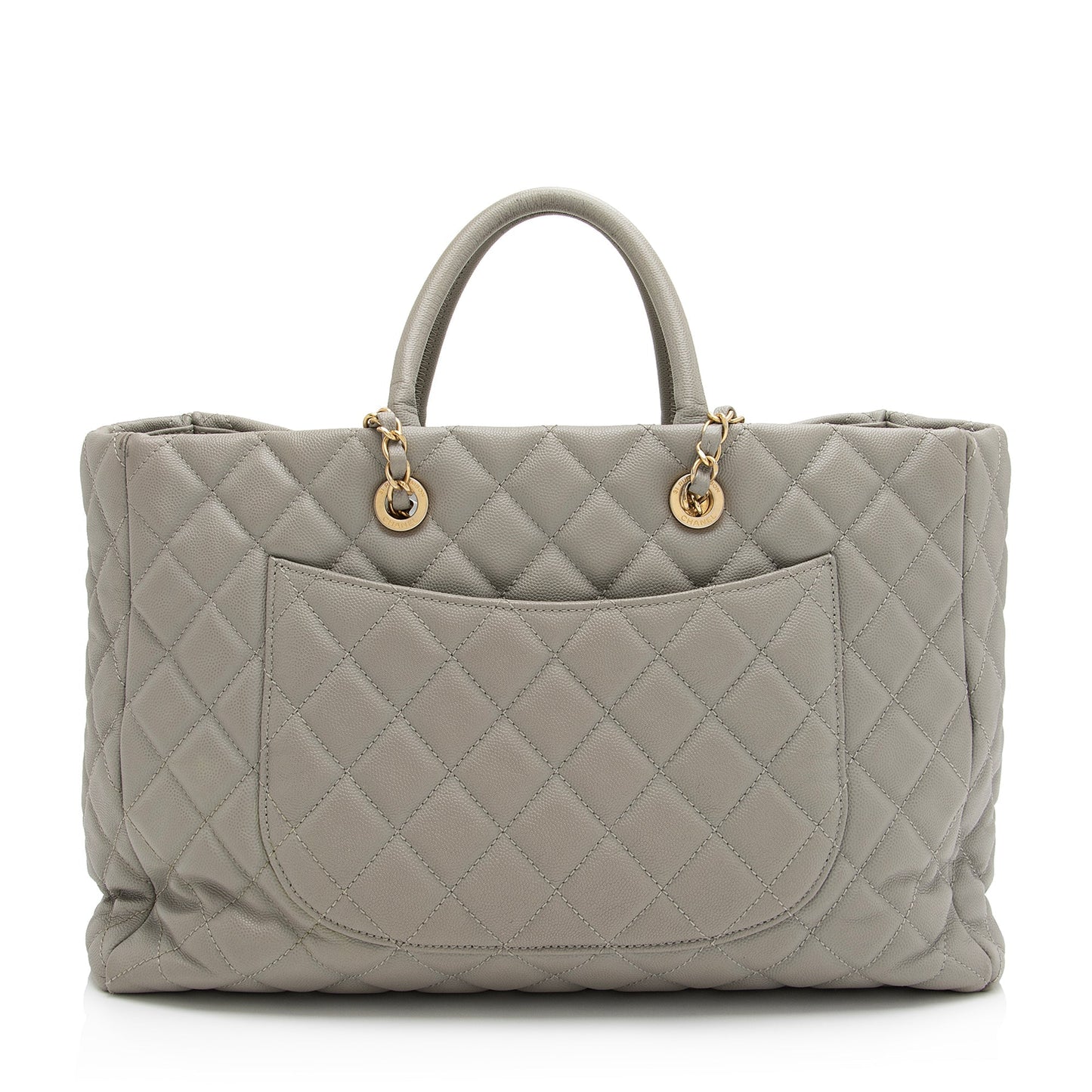 Chanel Grained Calfskin Coco Shopping - FINAL Tote Bag
