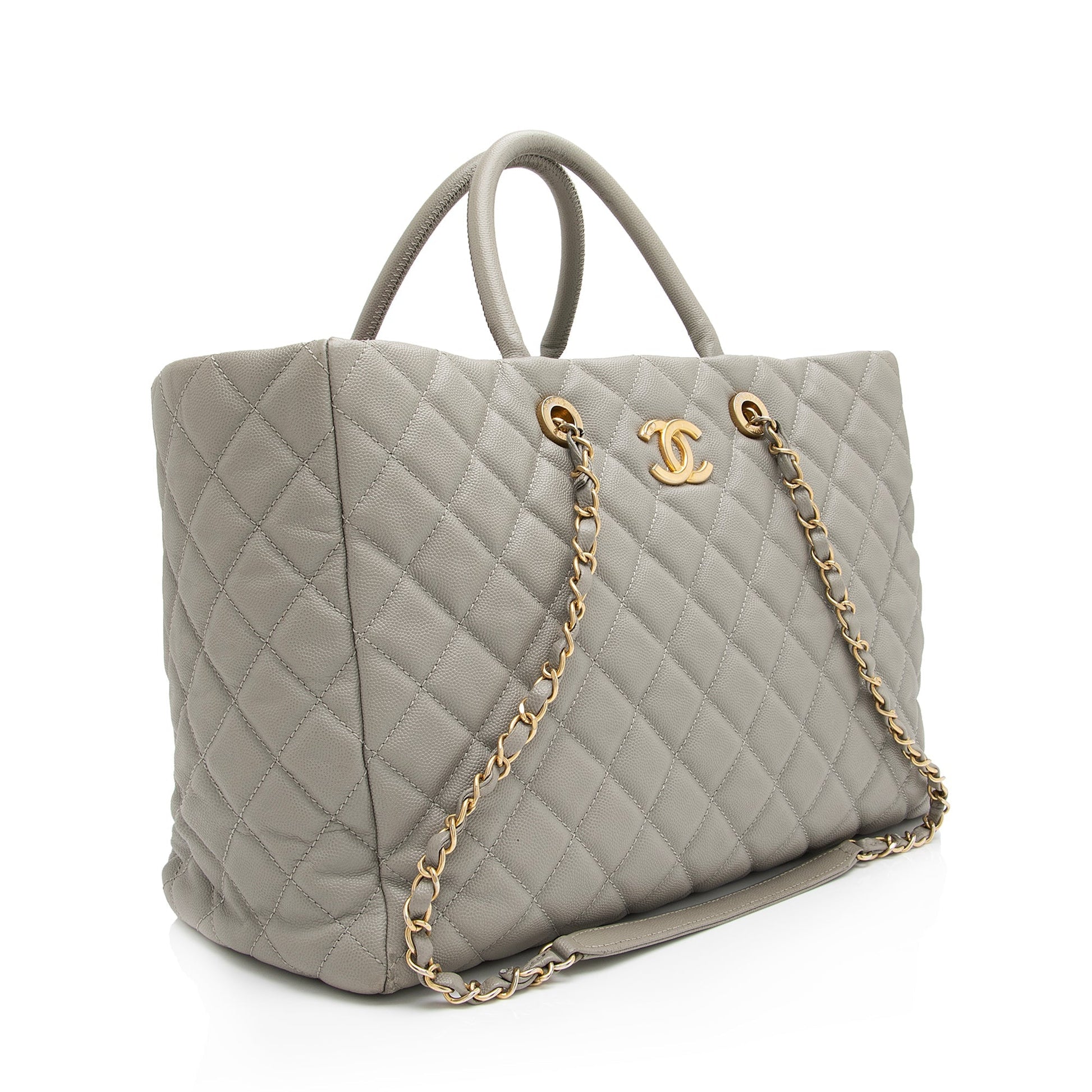 Chanel Grained Calfskin Coco Shopping - FINAL Tote Bag