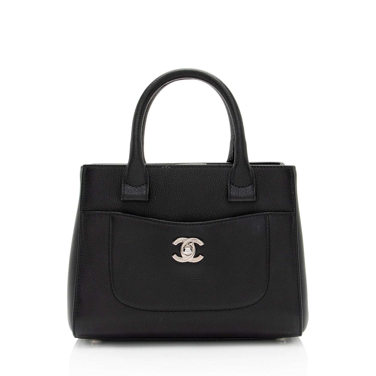 Chanel Grained Calfskin Executive Shopper SHF-sRxeUb Tote Bag