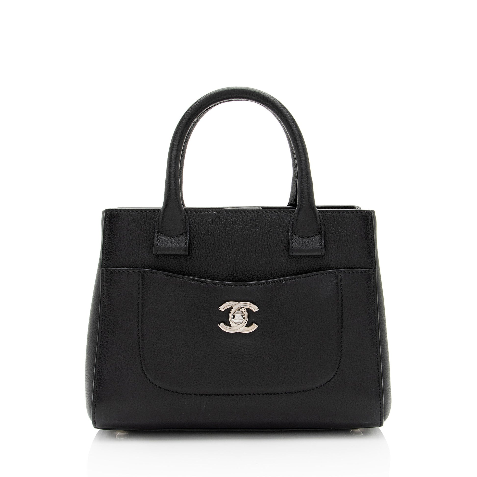 Chanel Grained Calfskin Executive Shopper SHF-sRxeUb Tote Bag