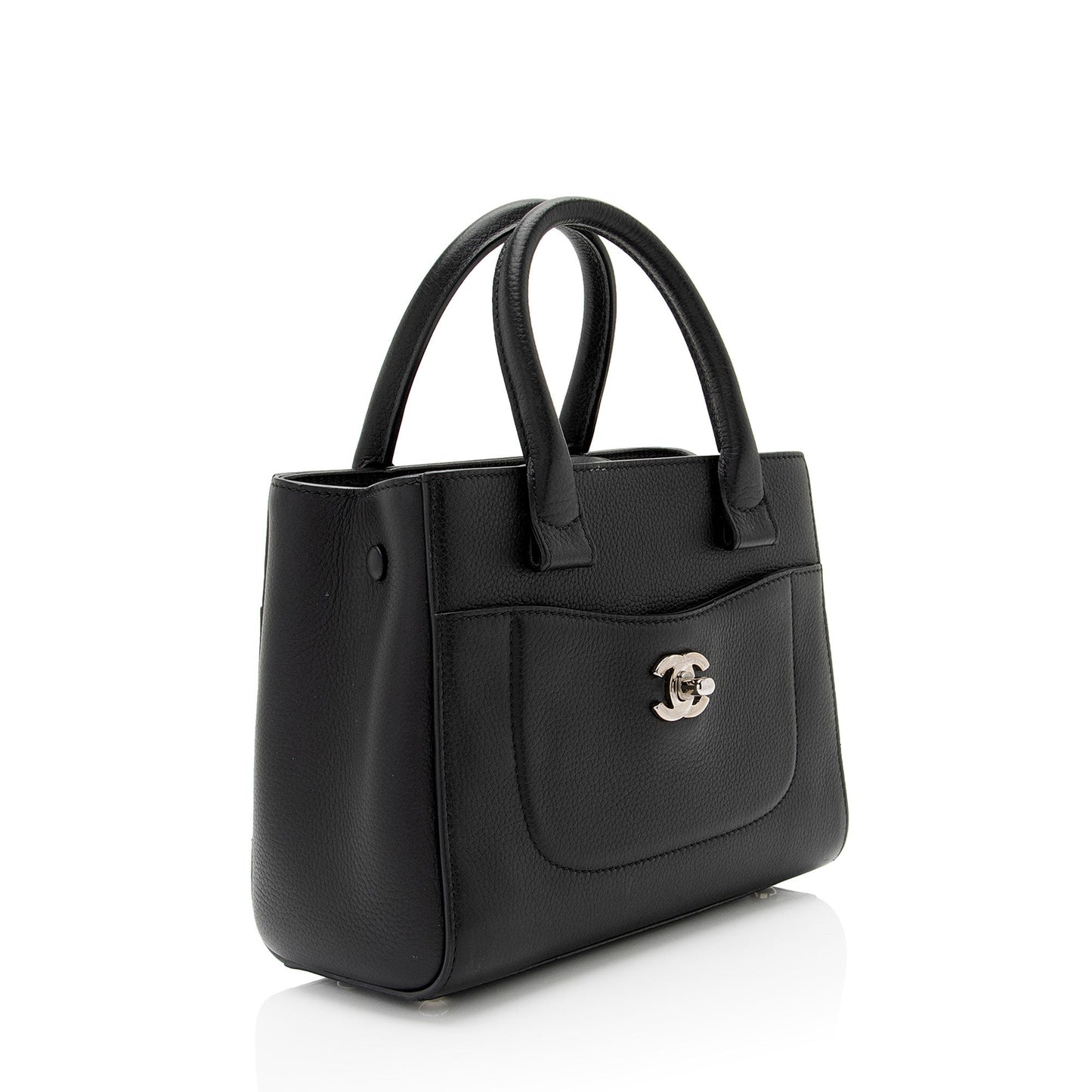Chanel Grained Calfskin Executive Shopper SHF-sRxeUb Tote Bag