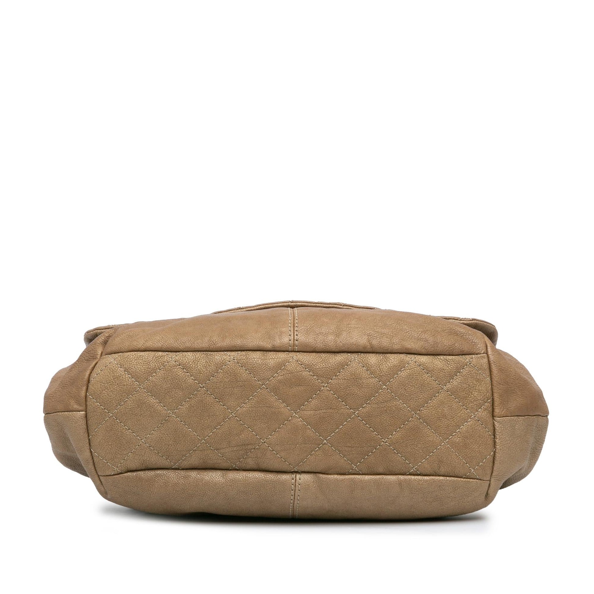 Chanel Grained Messenger Bag