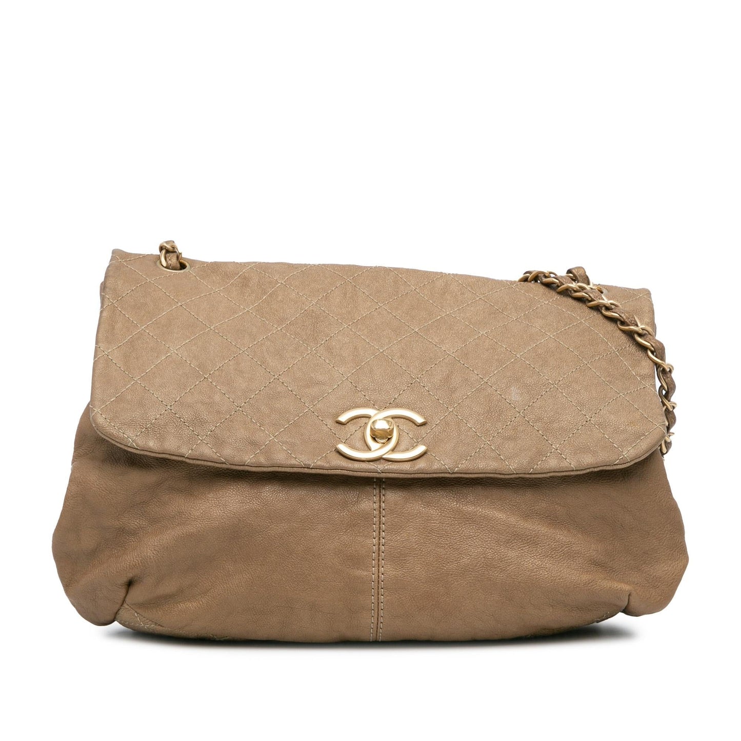 Chanel Grained Messenger Bag