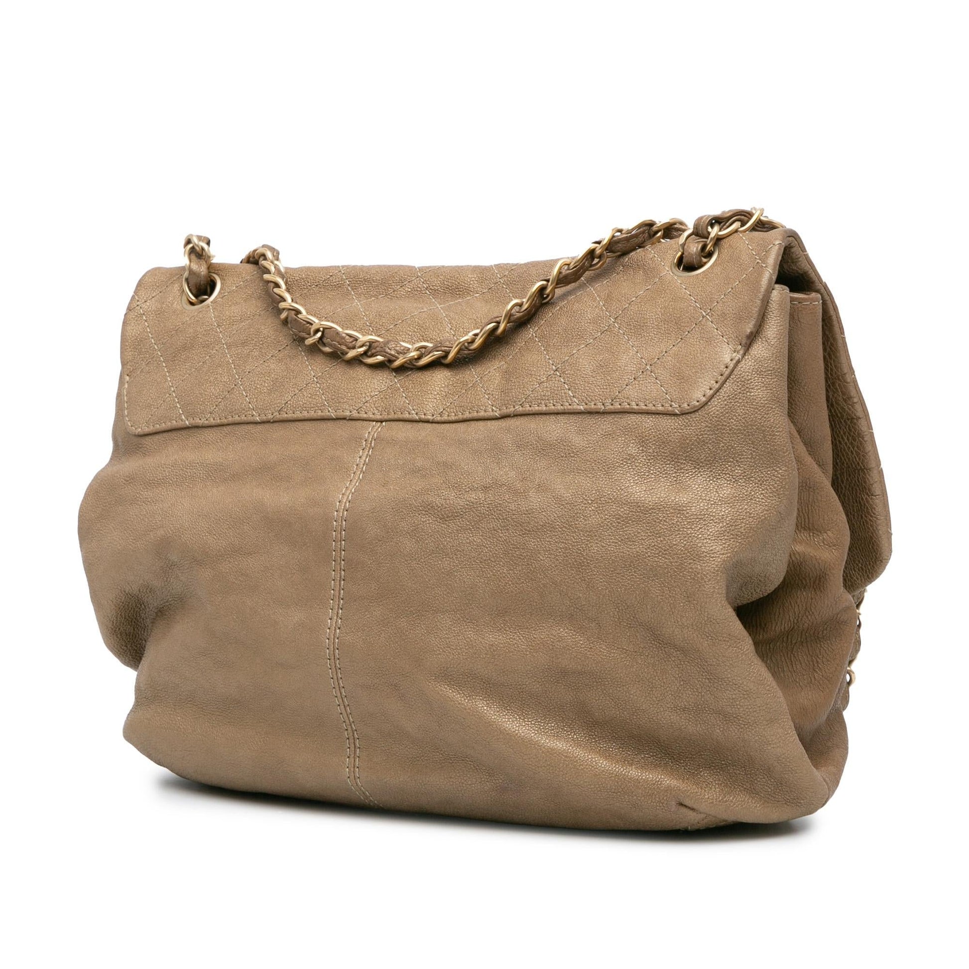 Chanel Grained Messenger Bag